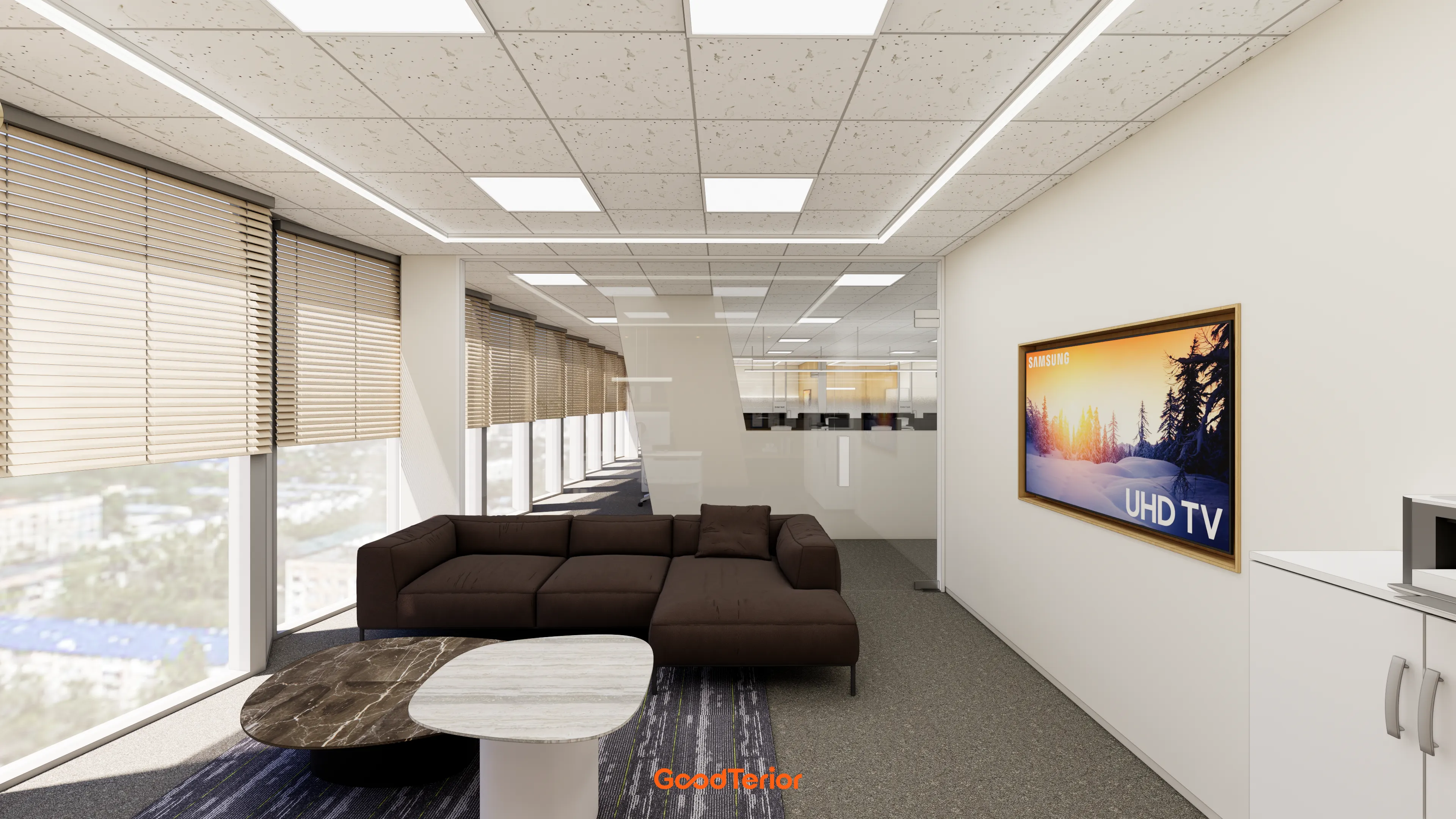 광교 O 제약회사 사무실 96평 인테리어 디자인 10번 컷