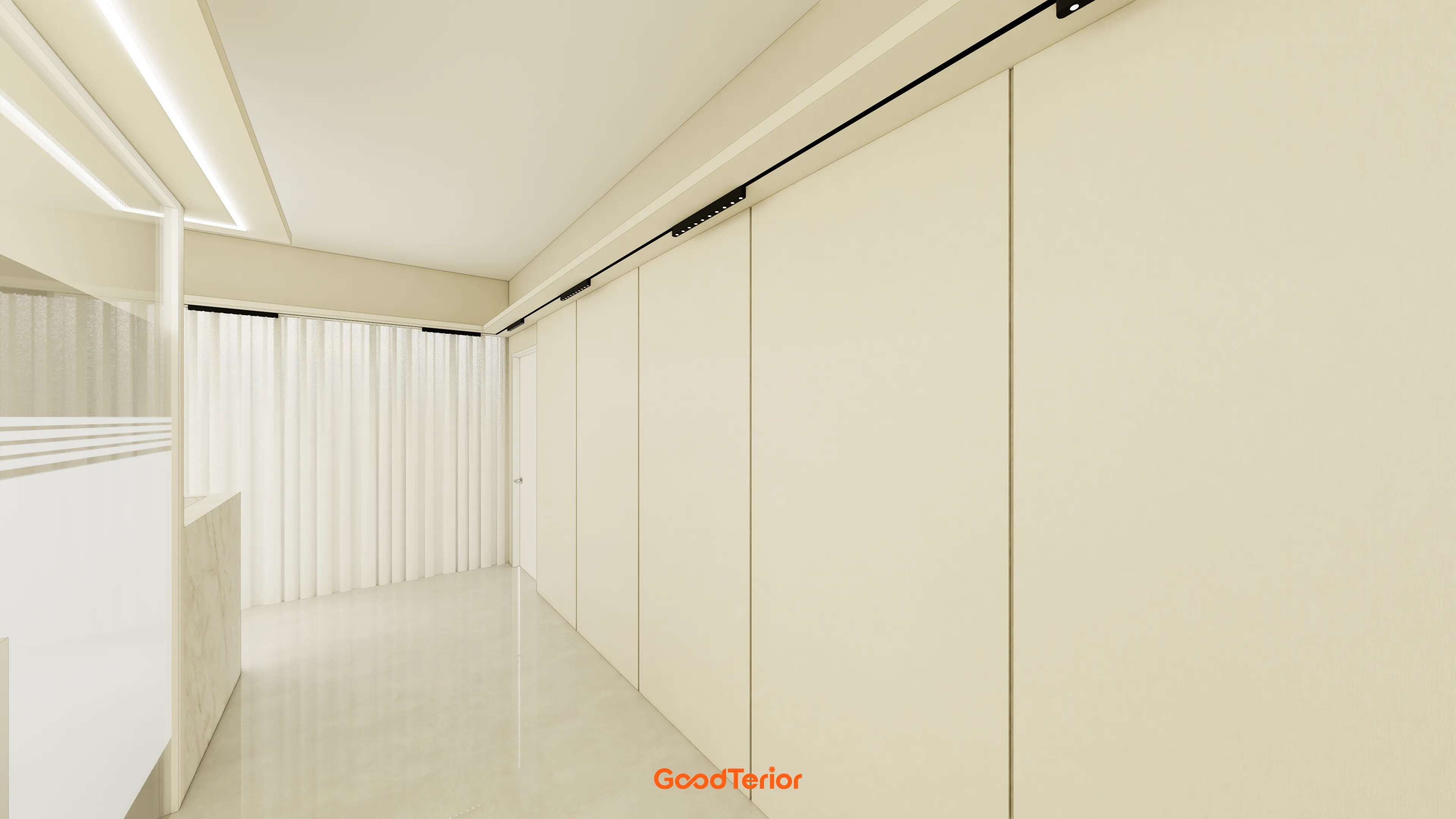 강남 48평 독서실 인테리어 디자인 9번 컷