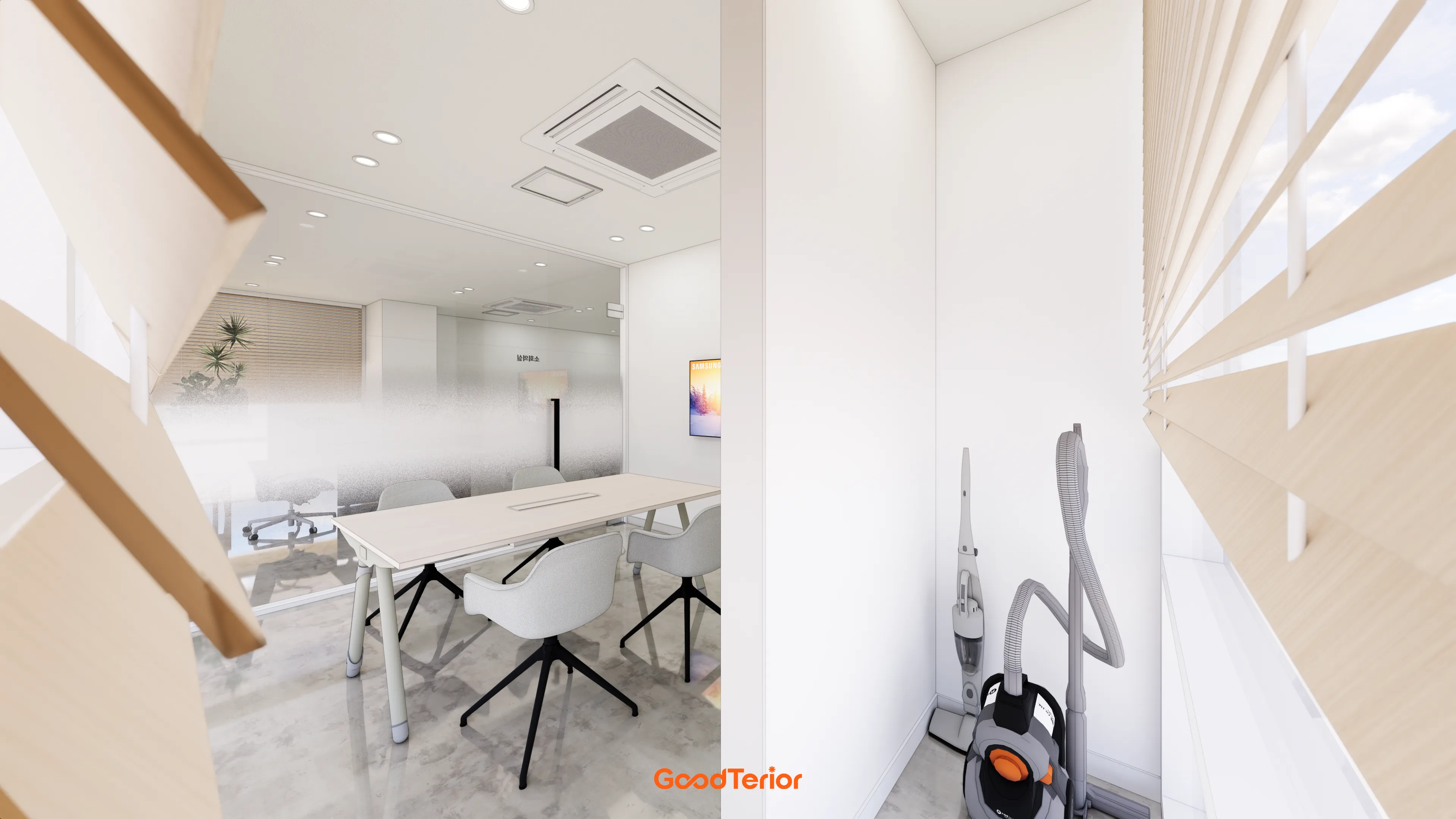 평택 35평 사무실 인테리어 디자인 2번 컷