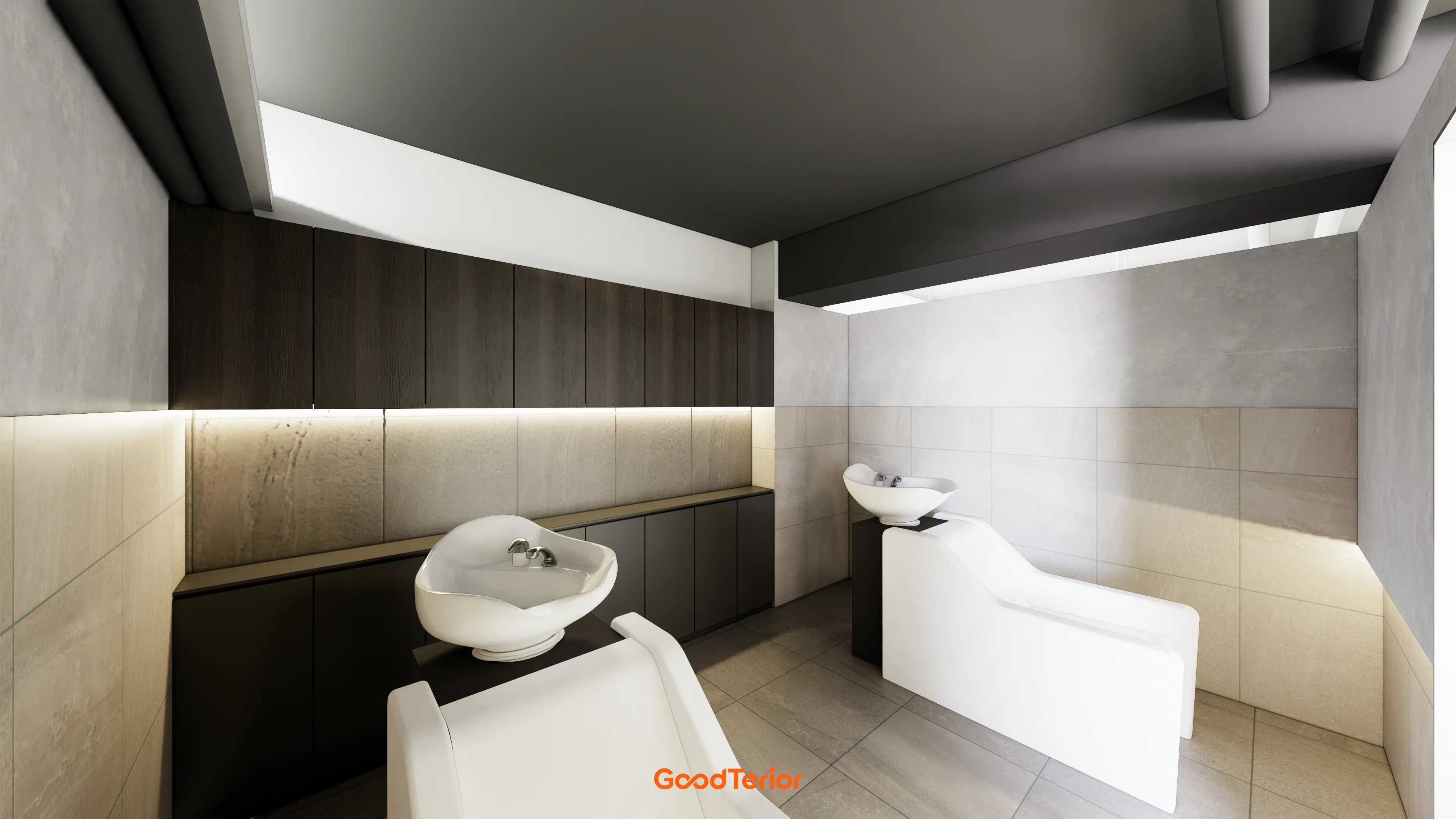 철산 46평 미용실 인테리어 디자인 26번 컷