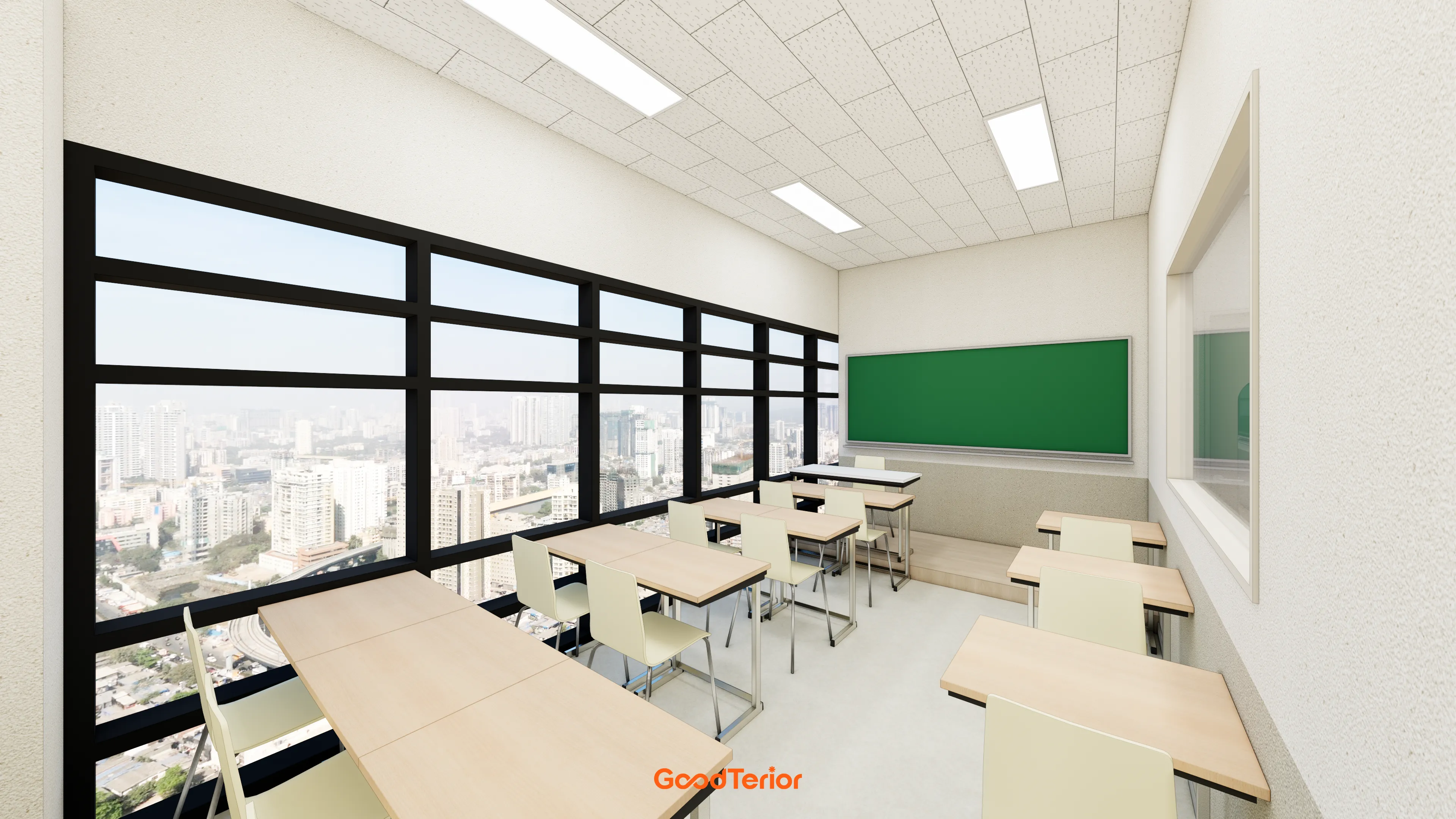 부천 36평 수학학원 디자인 15번 컷