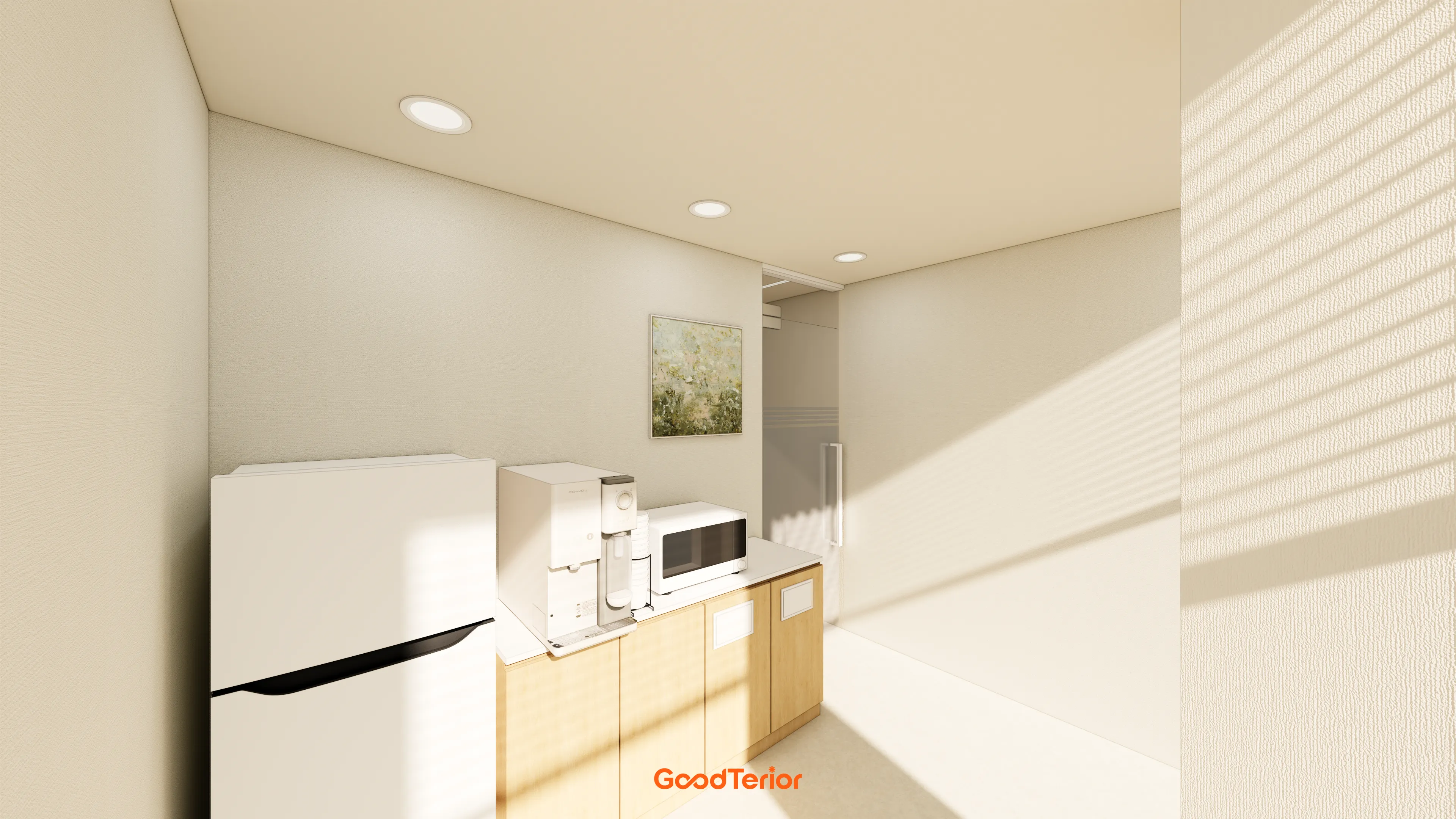 강남 48평 독서실 인테리어 디자인 10번 컷