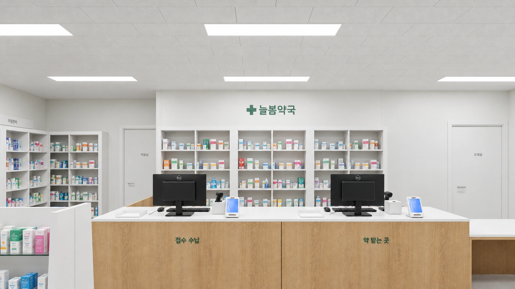 남양주 26평 약국 인테리어 대표 이미지