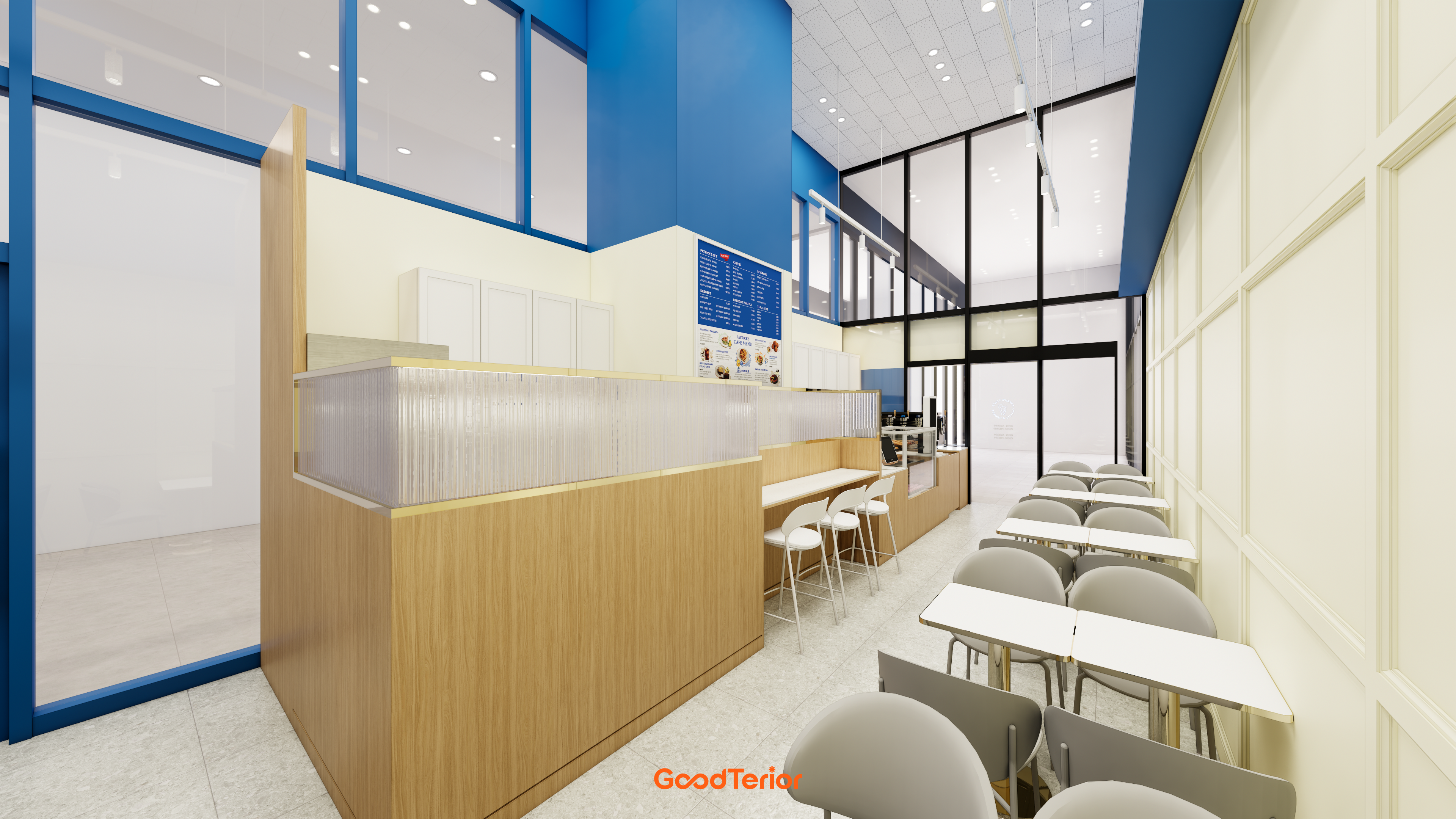 마곡 패트릭스와플 카페 인테리어 디자인 8번 컷