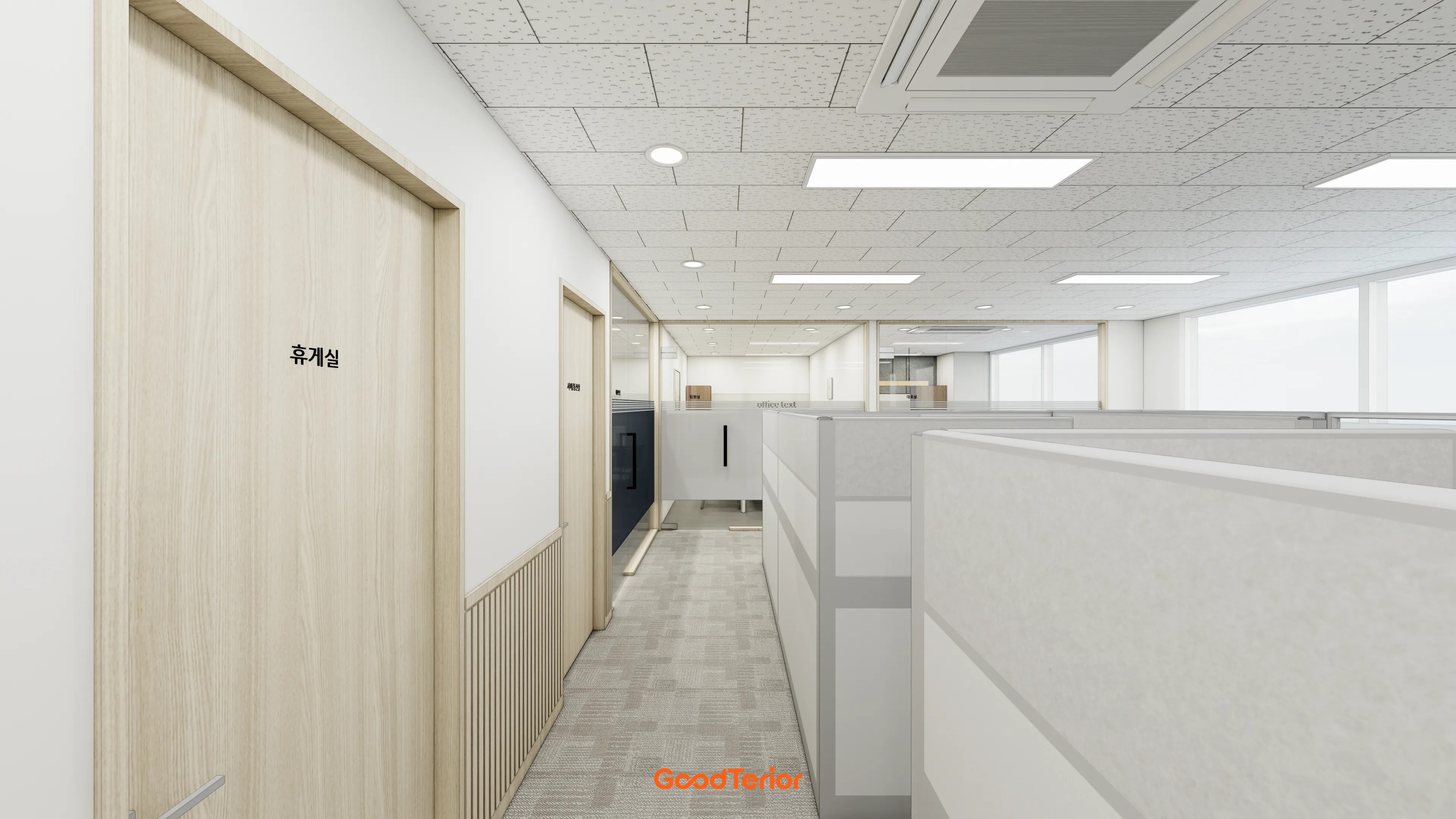 구로 생각공장 46평 사무실 인테리어 디자인 15번 컷