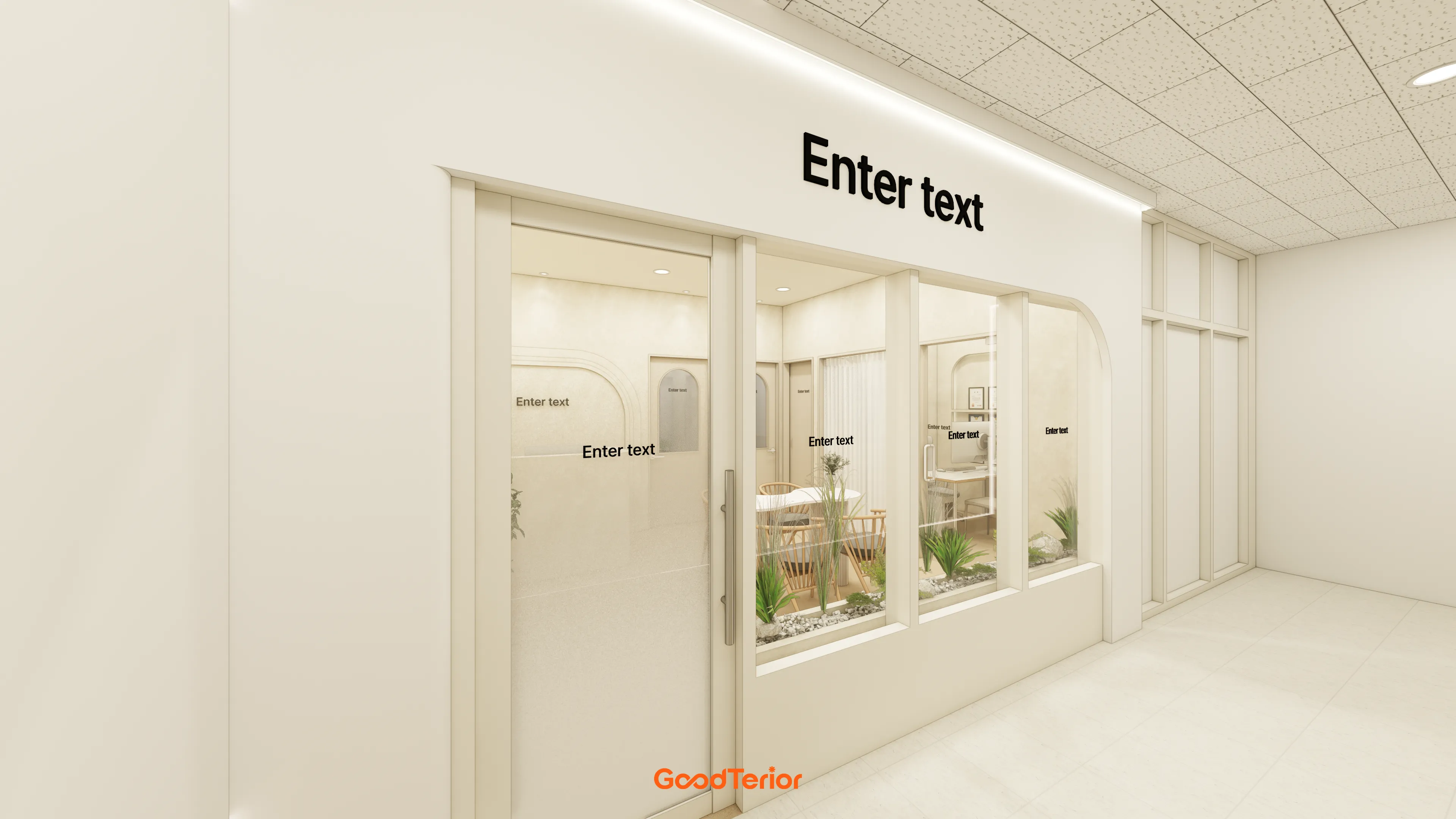 영통 21평 영어교습소 인테리어 디자인 2번 컷