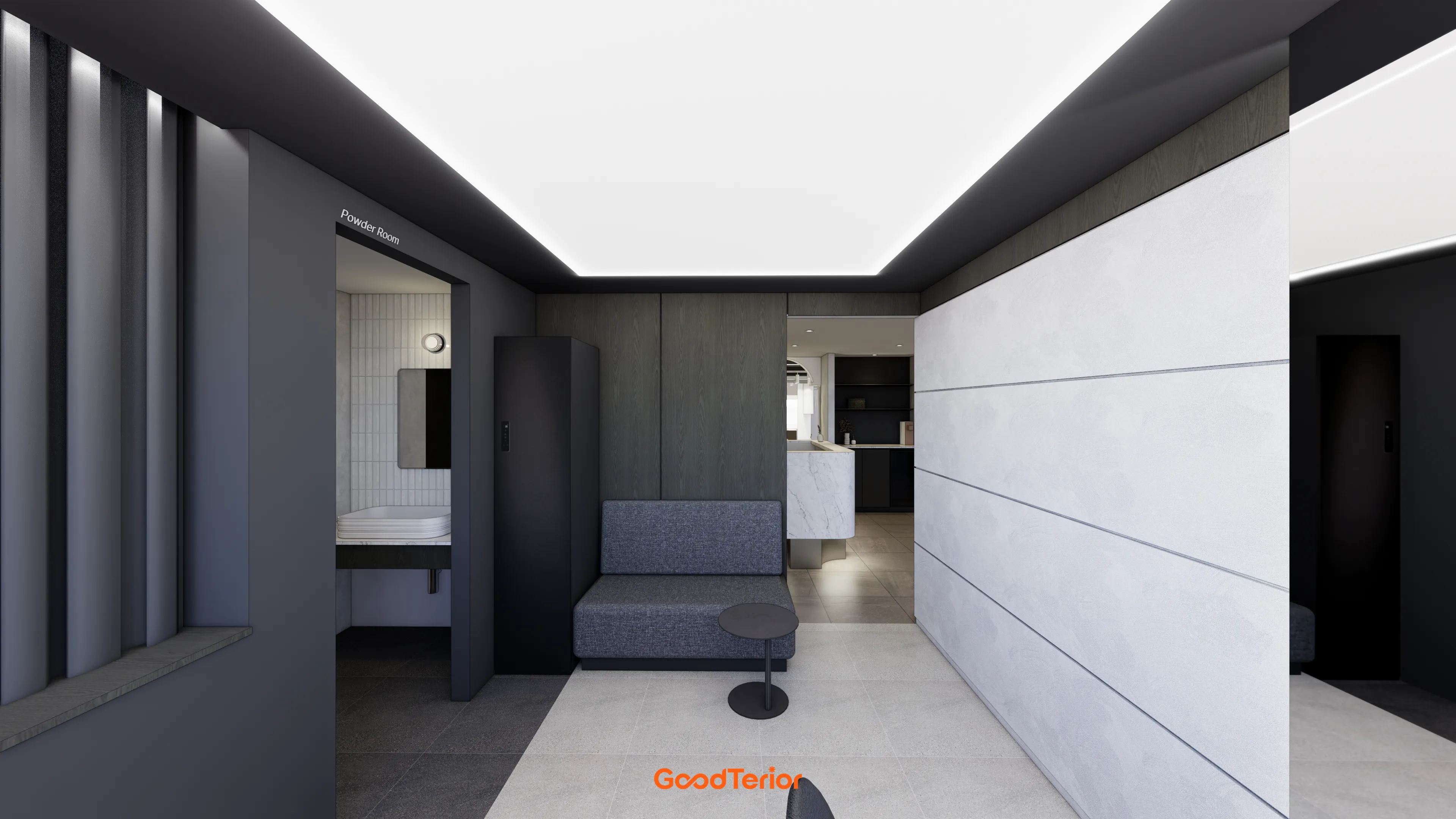 철산 46평 미용실 인테리어 디자인 8번 컷