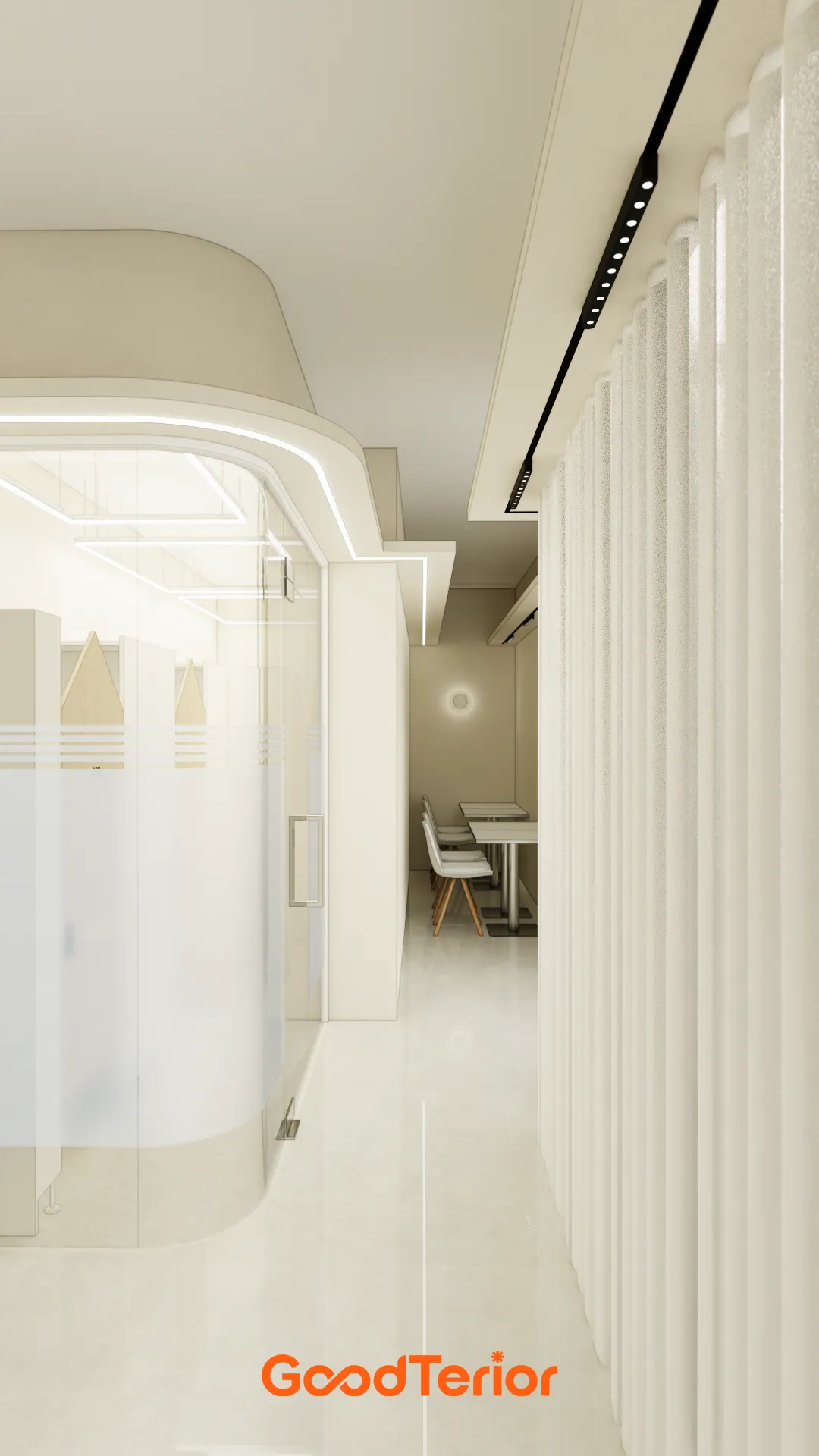 강남 48평 독서실 인테리어 디자인 4번 컷