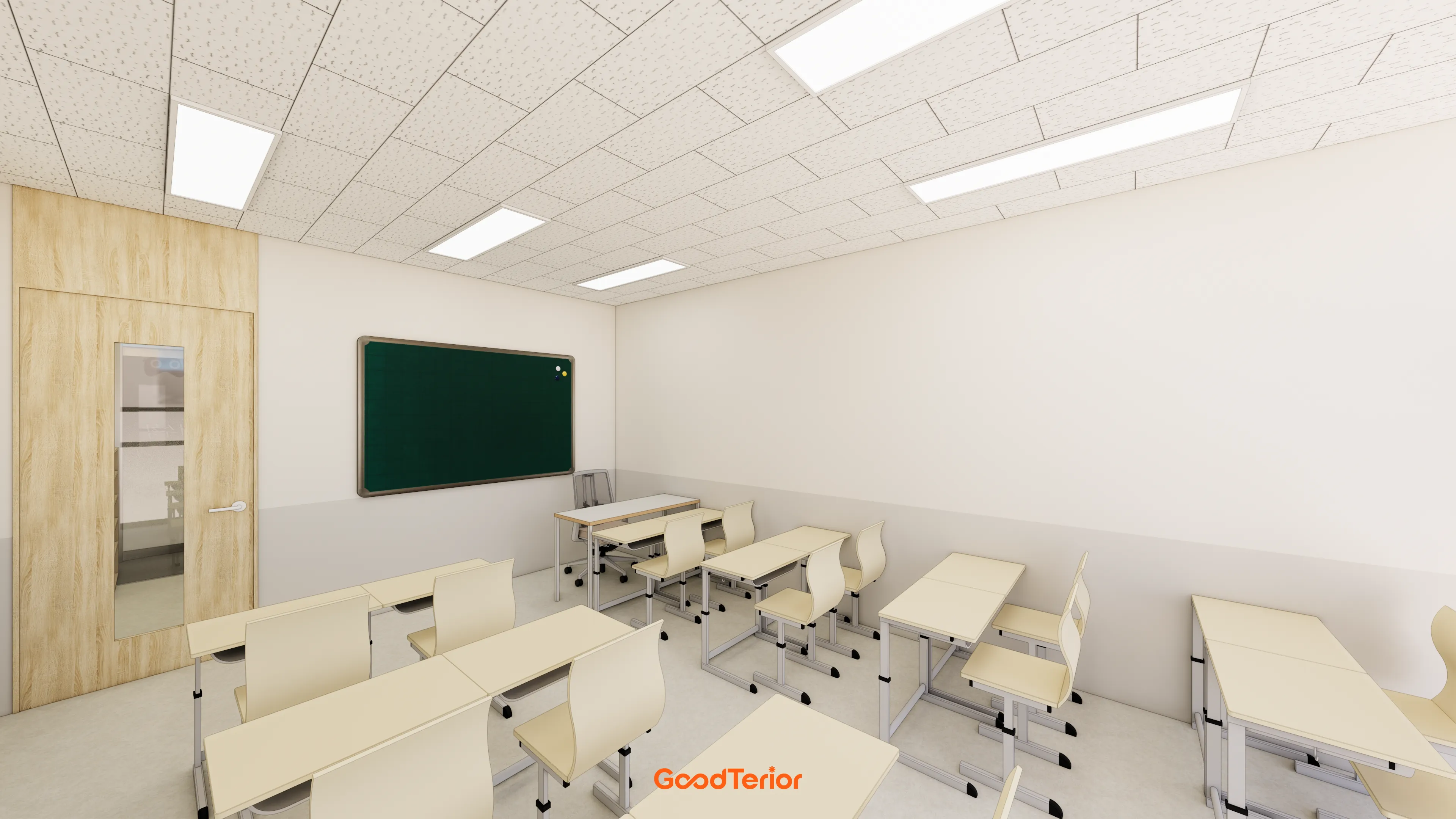 철산 21평 영수학원 인테리어 디자인 7번 컷