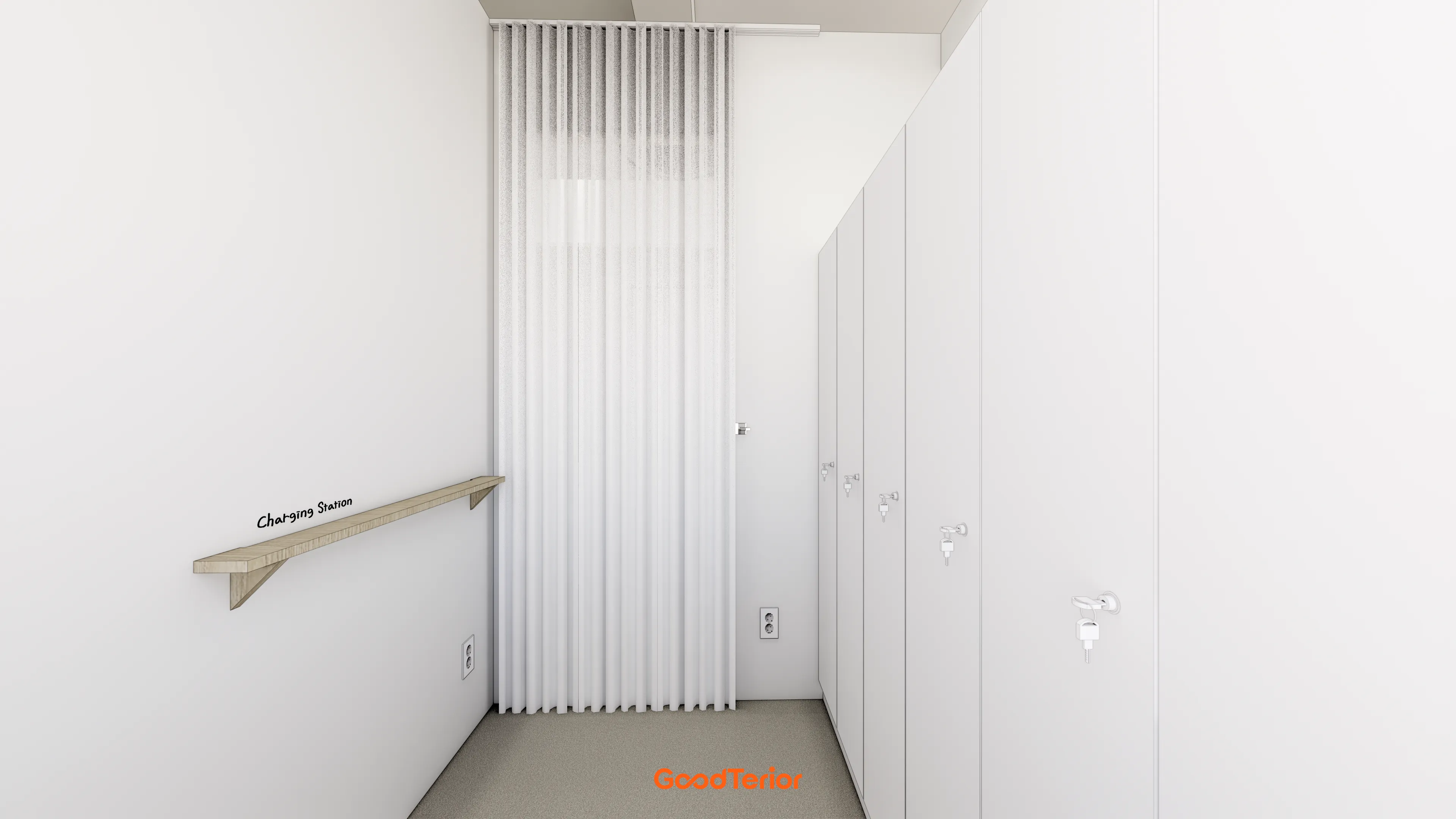 안양 21평 요가&필라테스 인테리어 디자인 19번 컷