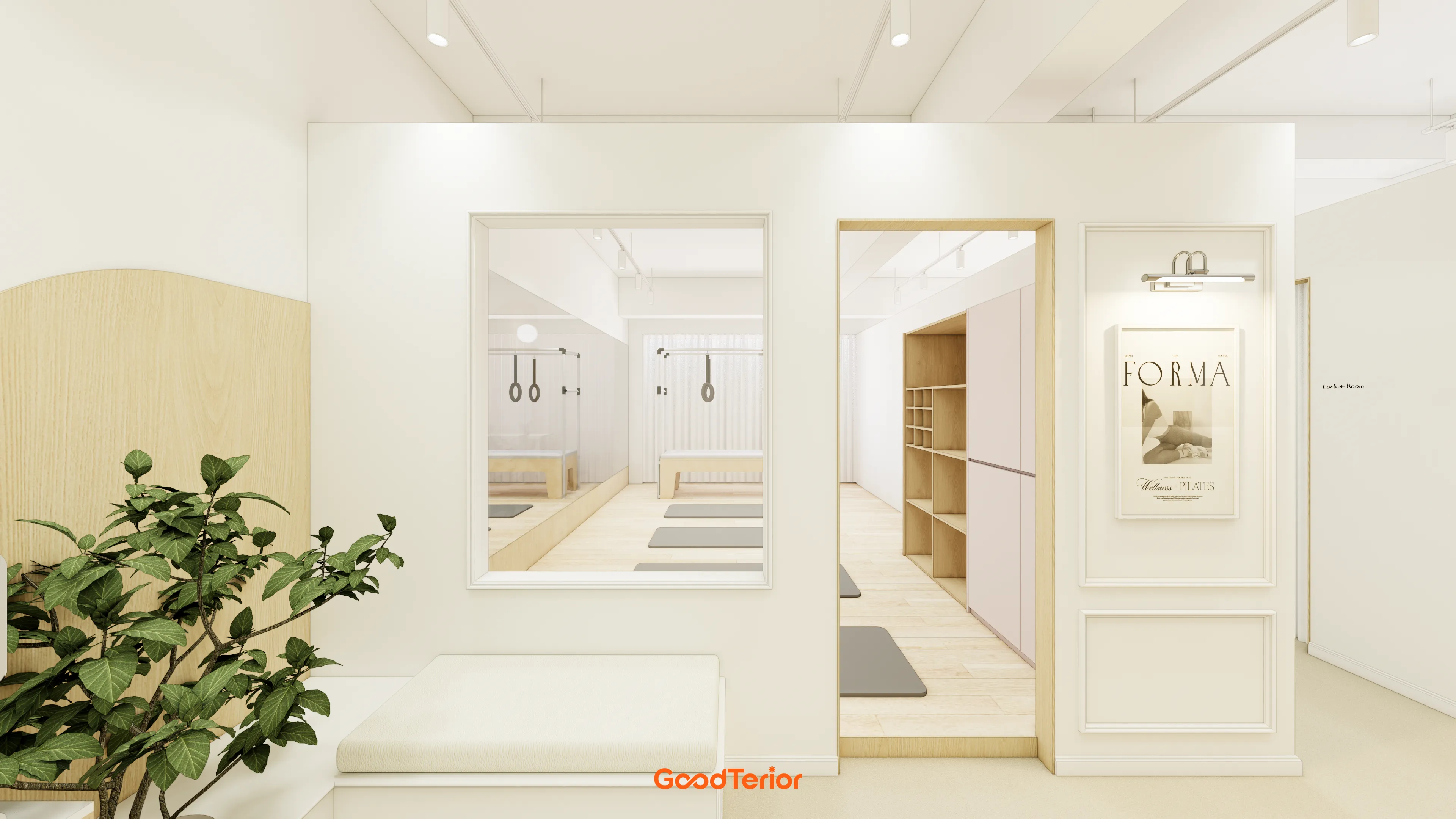 안양 21평 요가&필라테스 인테리어 디자인 16번 컷