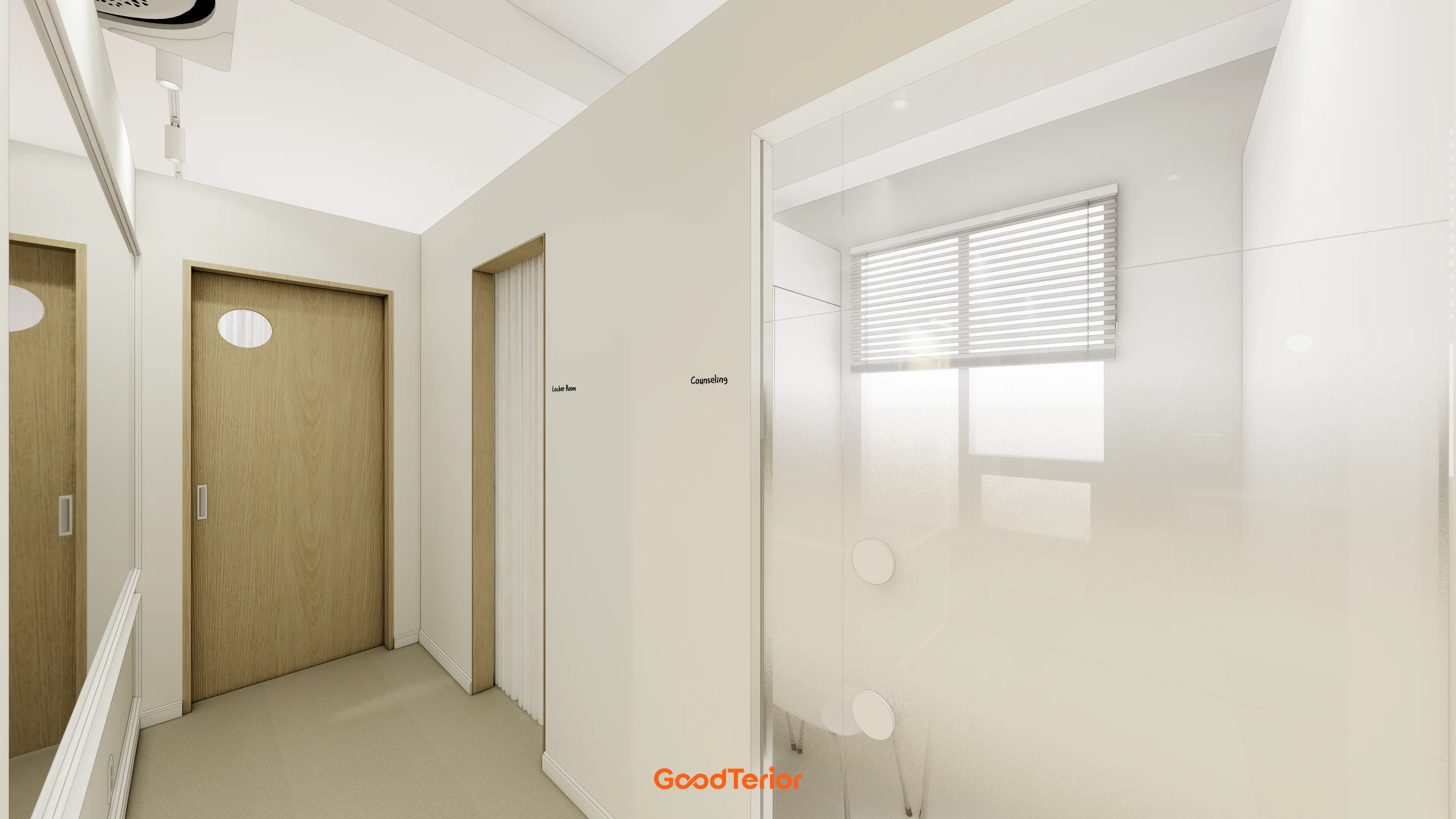 안양 21평 요가&필라테스 인테리어 디자인 6번 컷