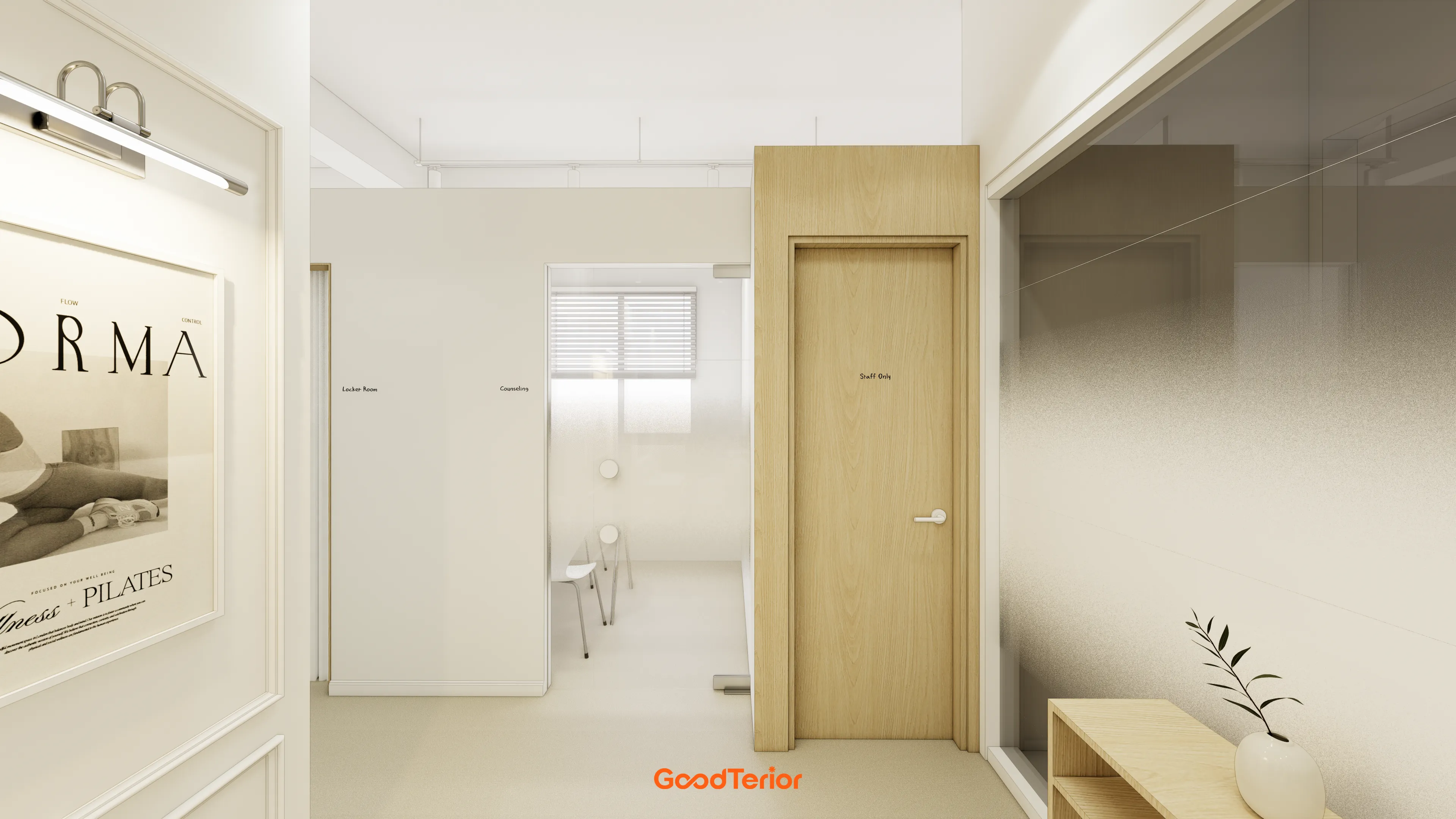 안양 21평 요가&필라테스 인테리어 디자인 5번 컷