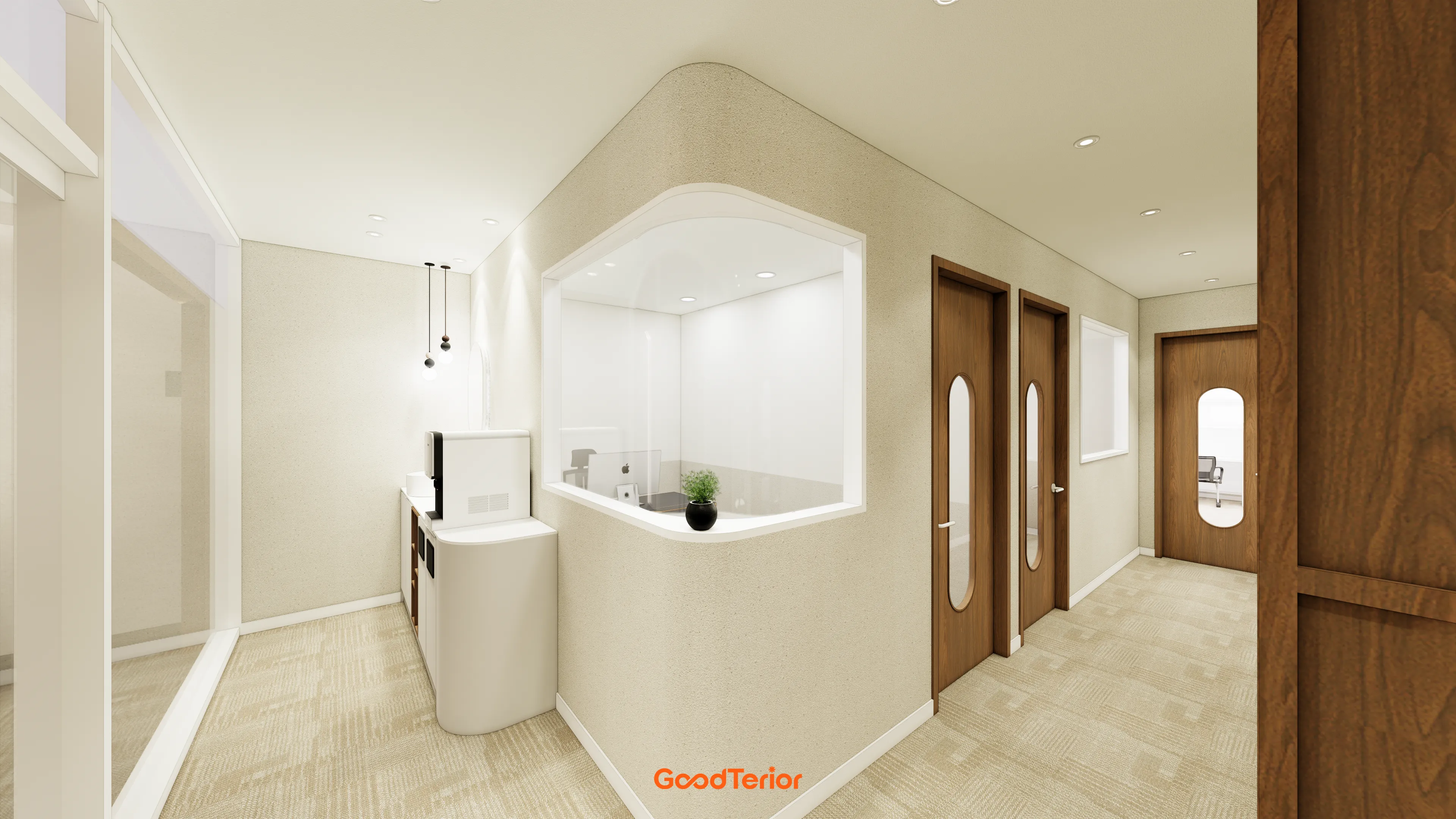 김포 장기동 20평대 학원 인테리어 디자인 2번 컷