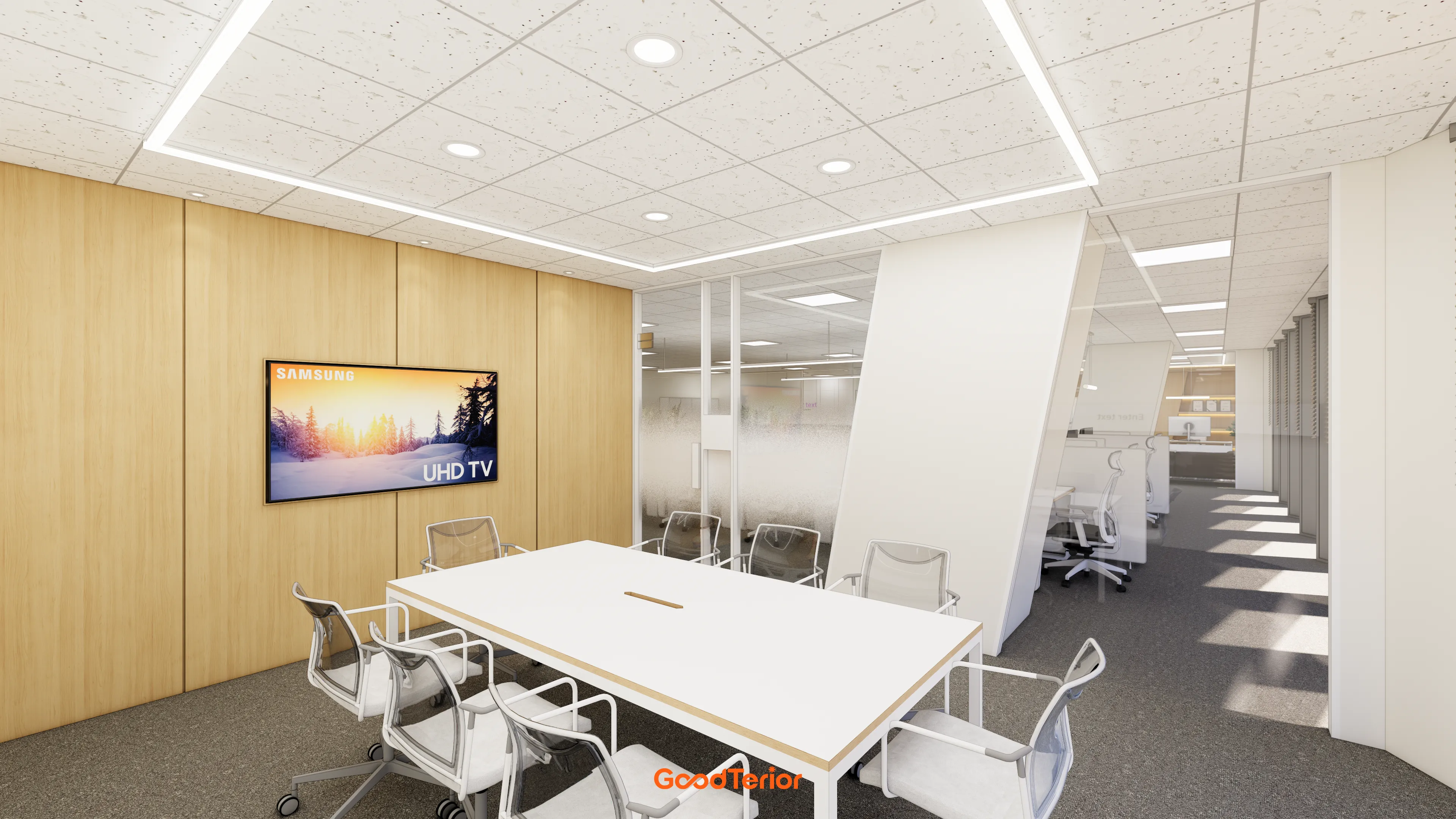 광교 O 제약회사 사무실 96평 인테리어 디자인 22번 컷