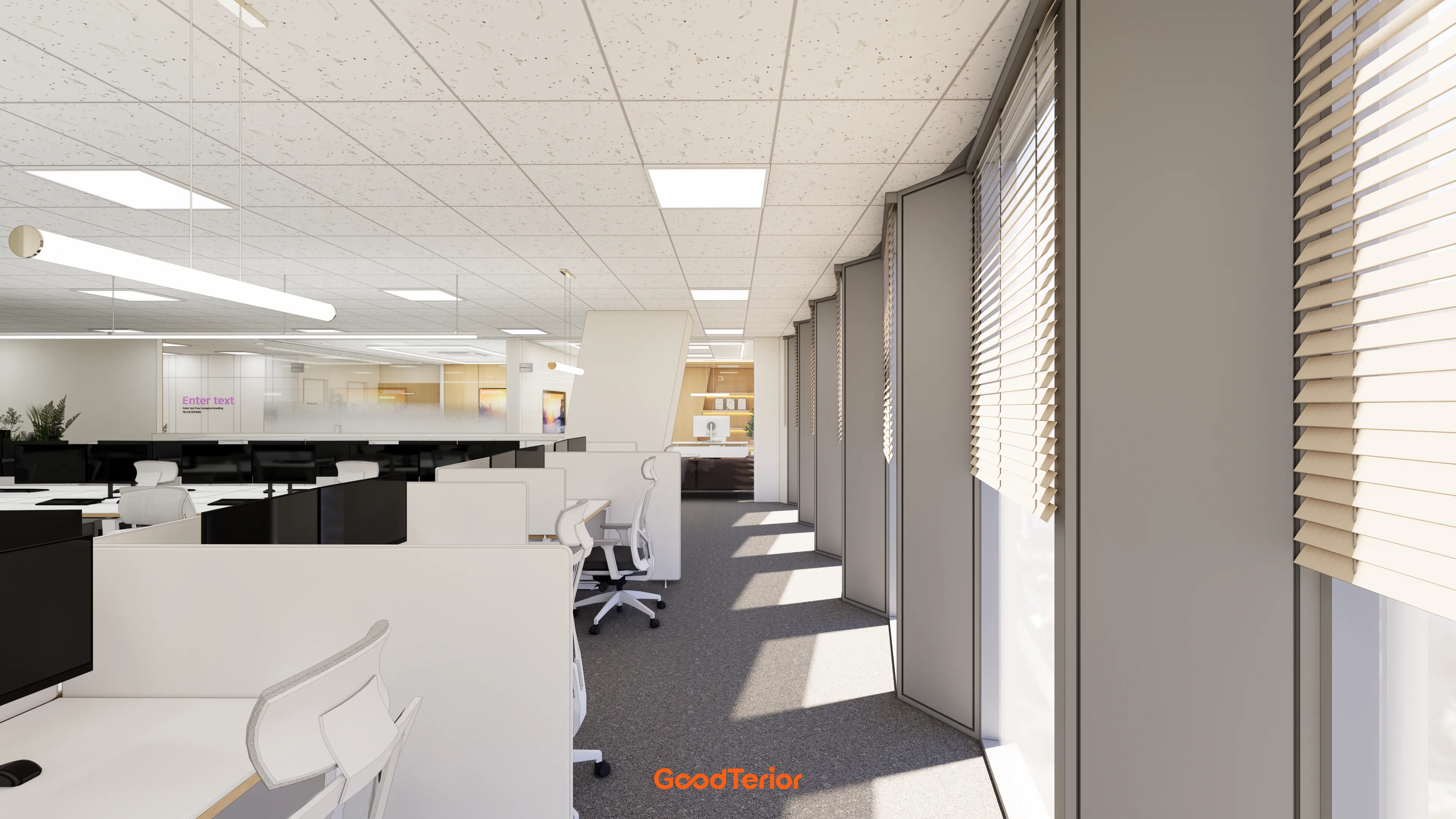 광교 O 제약회사 사무실 96평 인테리어 디자인 23번 컷