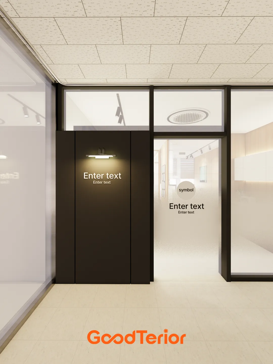 송파 13평 변호사 사무실 인테리어 디자인 1번 컷