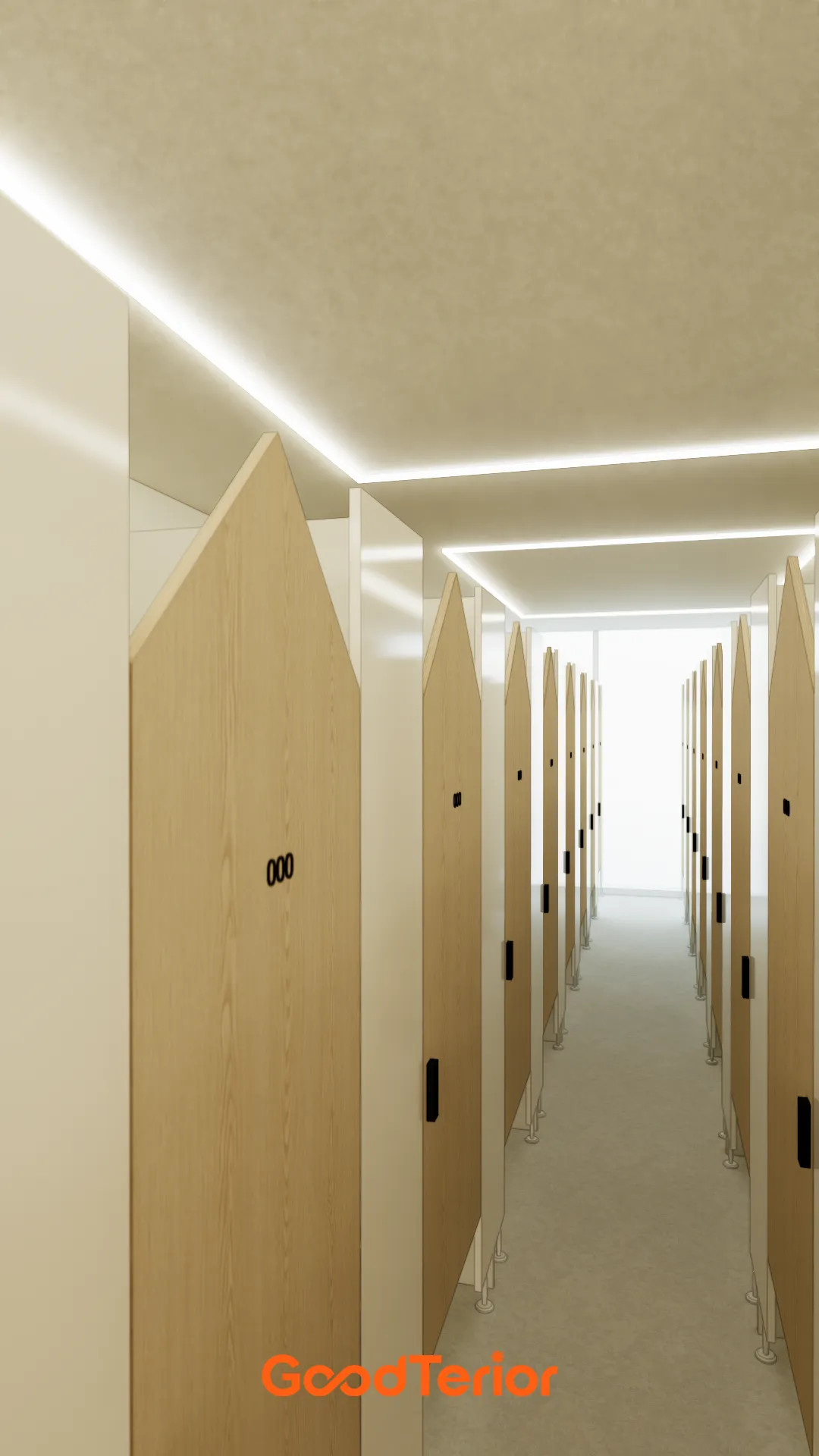 강남 48평 독서실 인테리어 디자인 12번 컷