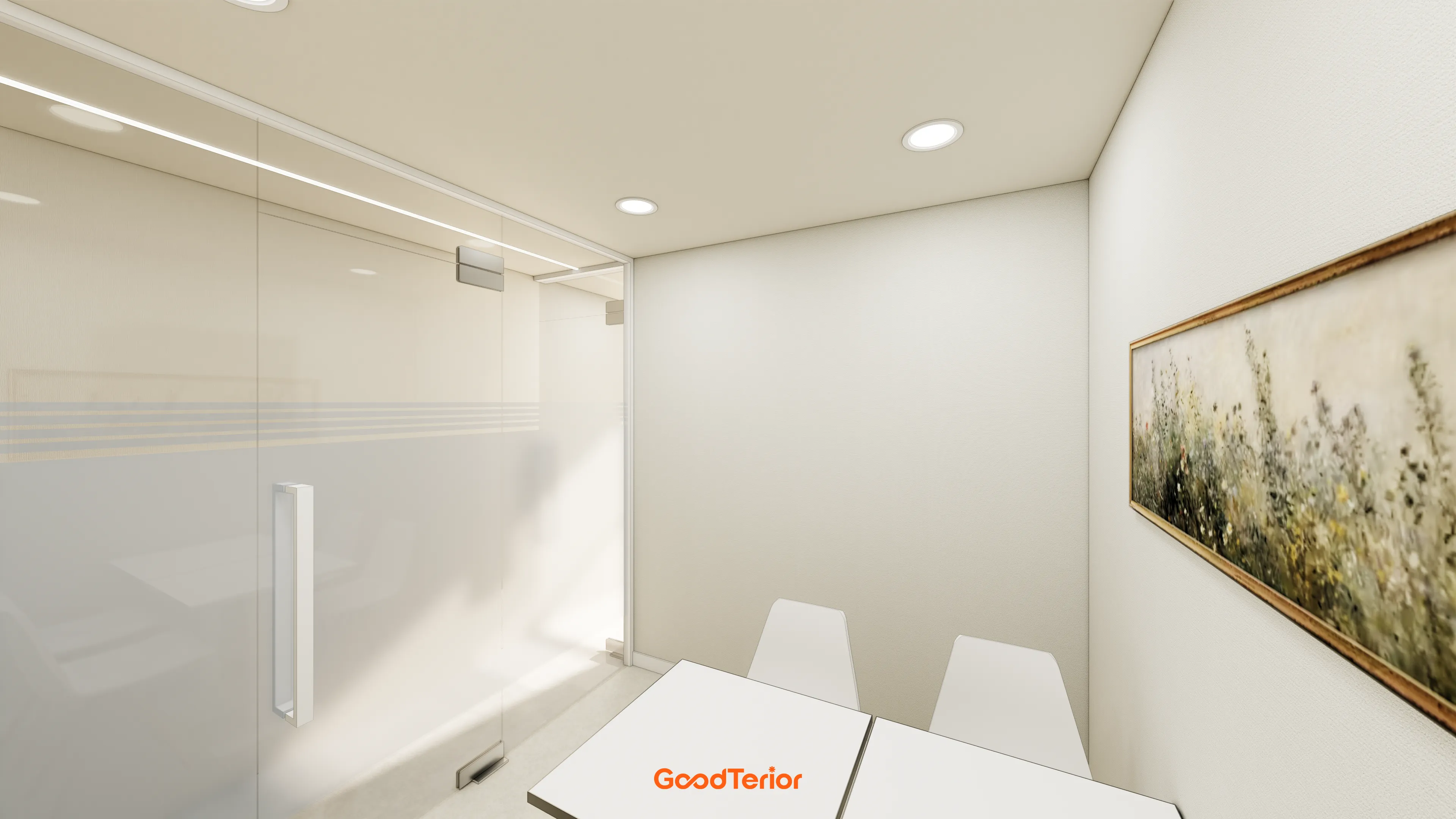 강남 48평 독서실 인테리어 디자인 19번 컷