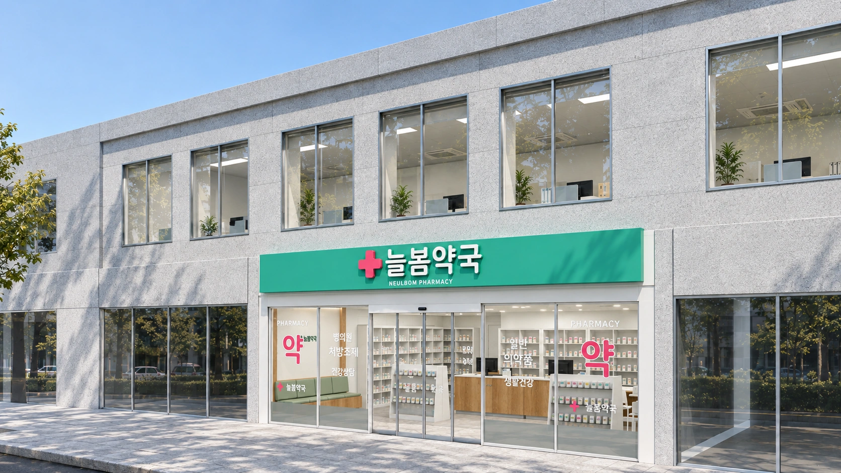 남양주 26평 약국 인테리어 디자인 4번 컷