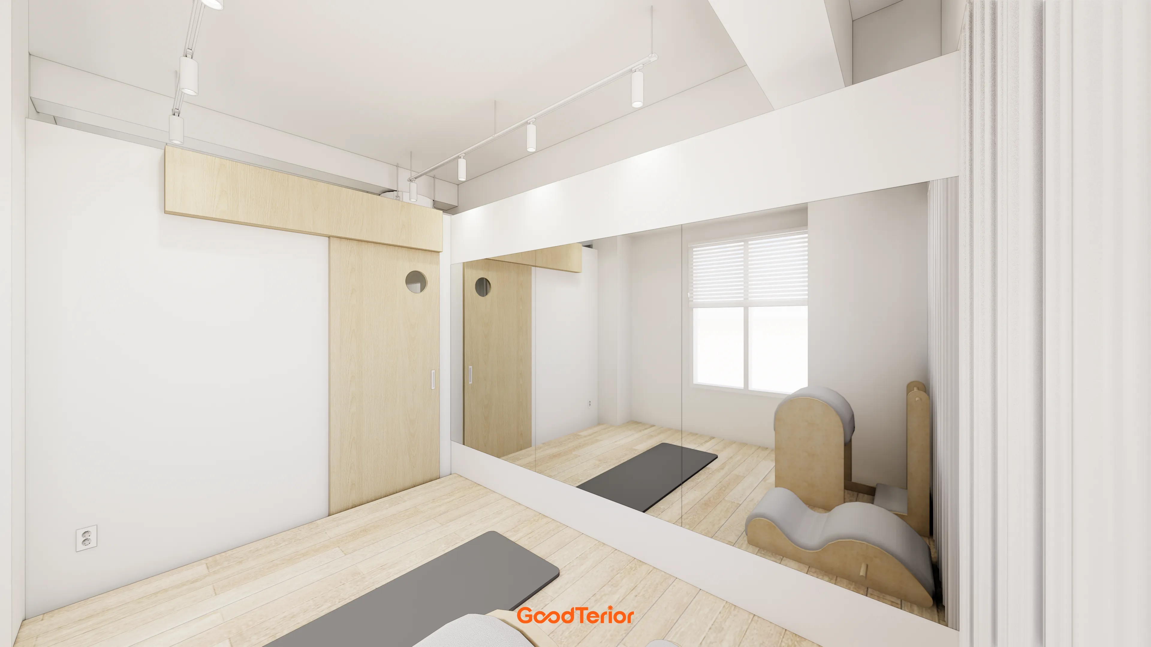 안양 21평 요가&필라테스 인테리어 디자인 9번 컷