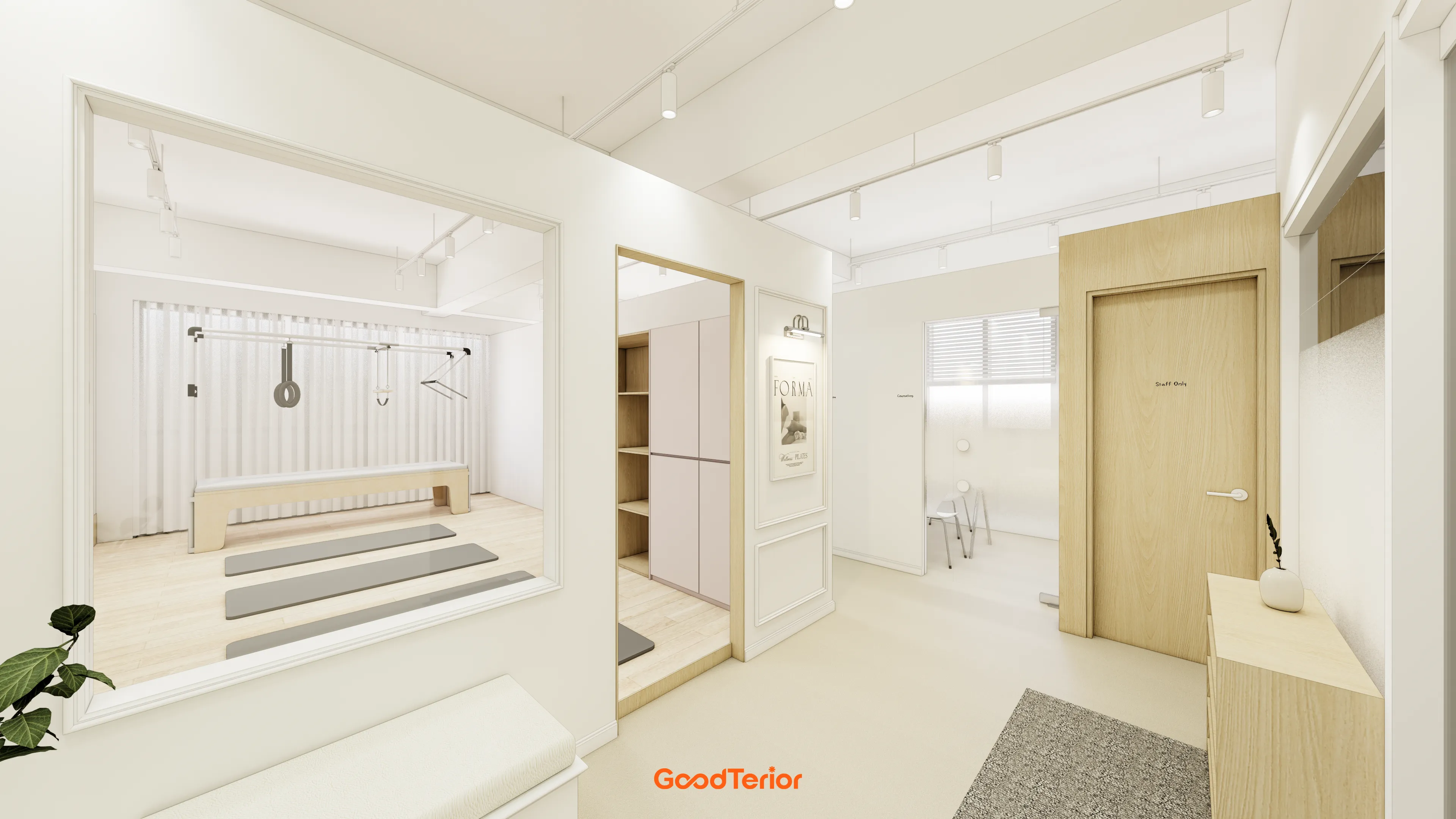 안양 21평 요가&필라테스 인테리어 디자인 17번 컷