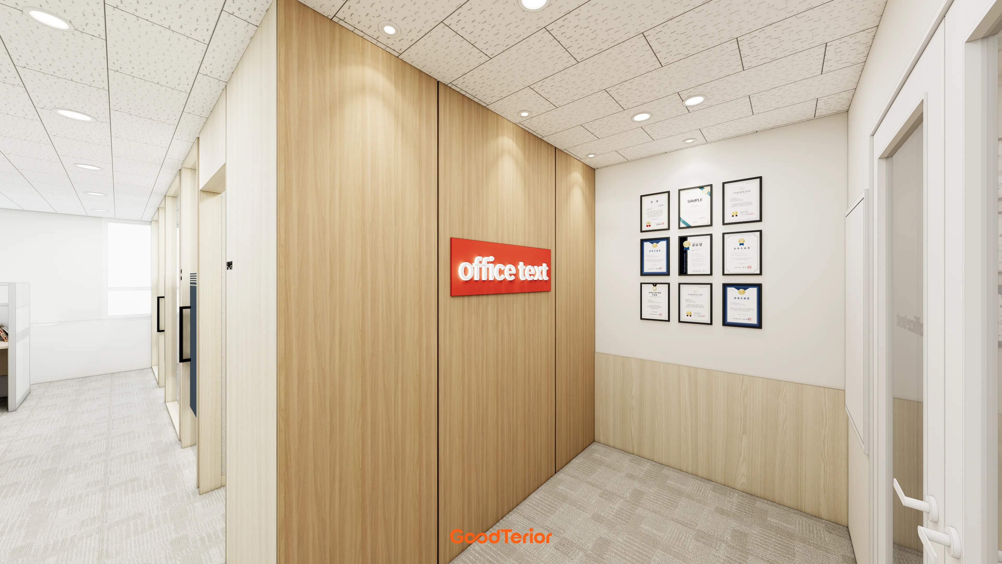 구로 생각공장 46평 사무실 인테리어 디자인 3번 컷