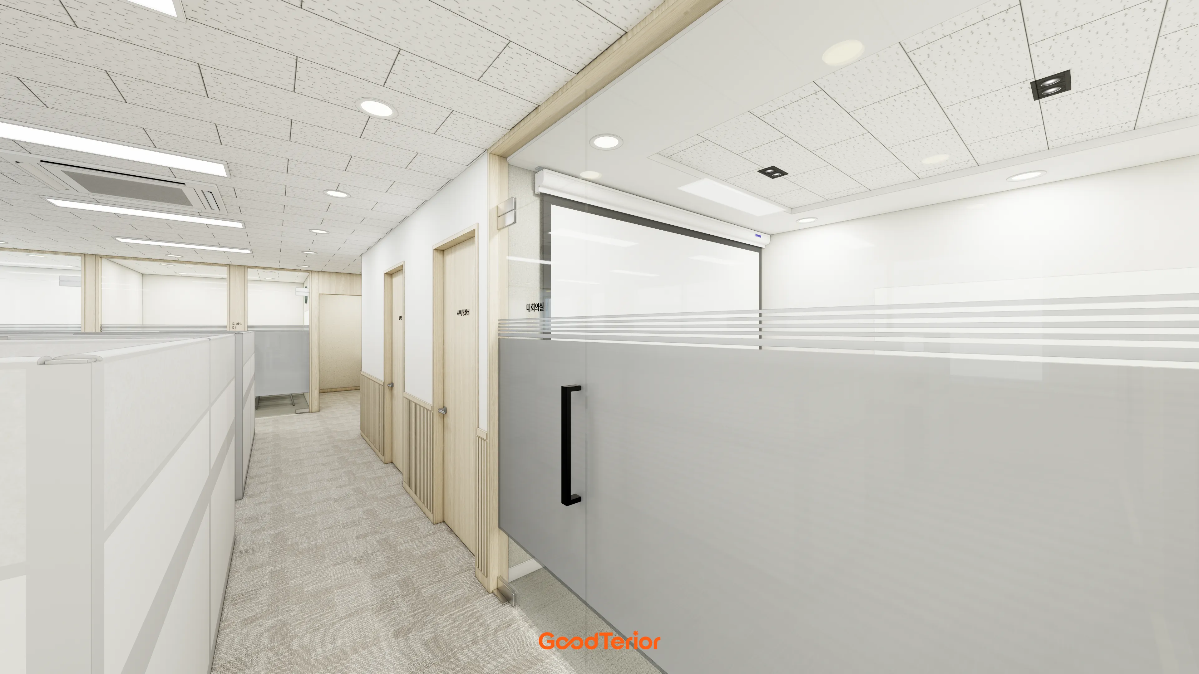 구로 생각공장 46평 사무실 인테리어 디자인 17번 컷