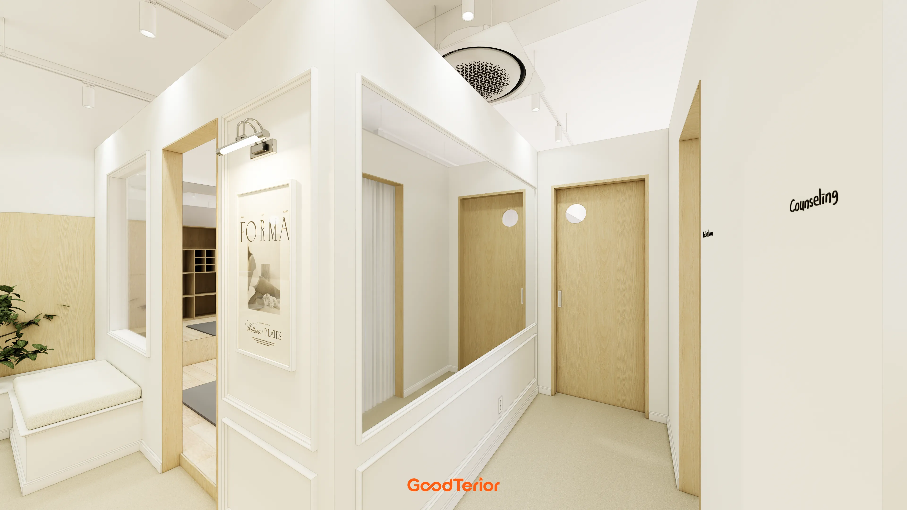 안양 21평 요가&필라테스 인테리어 대표 이미지