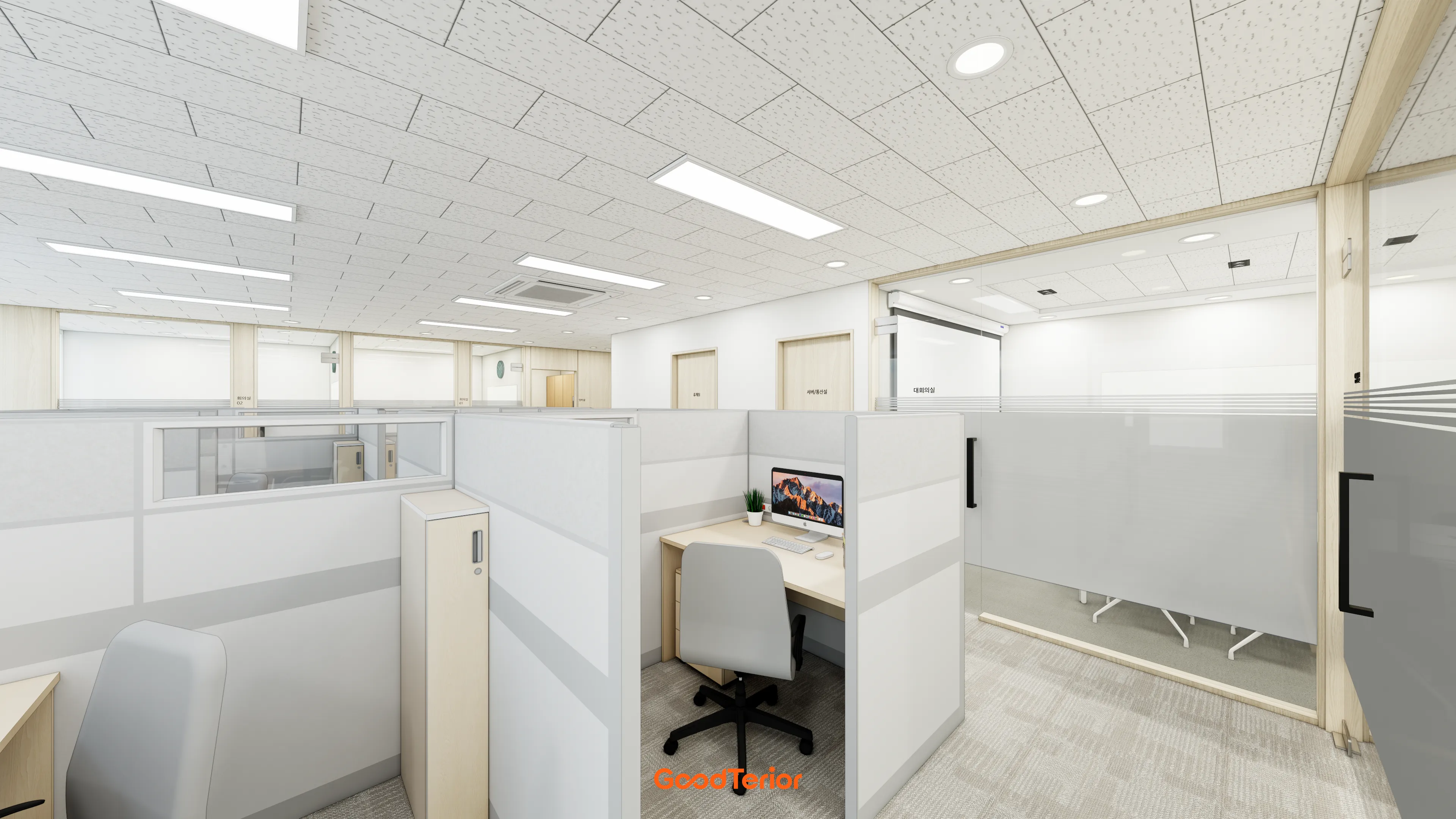 구로 생각공장 46평 사무실 인테리어 디자인 22번 컷