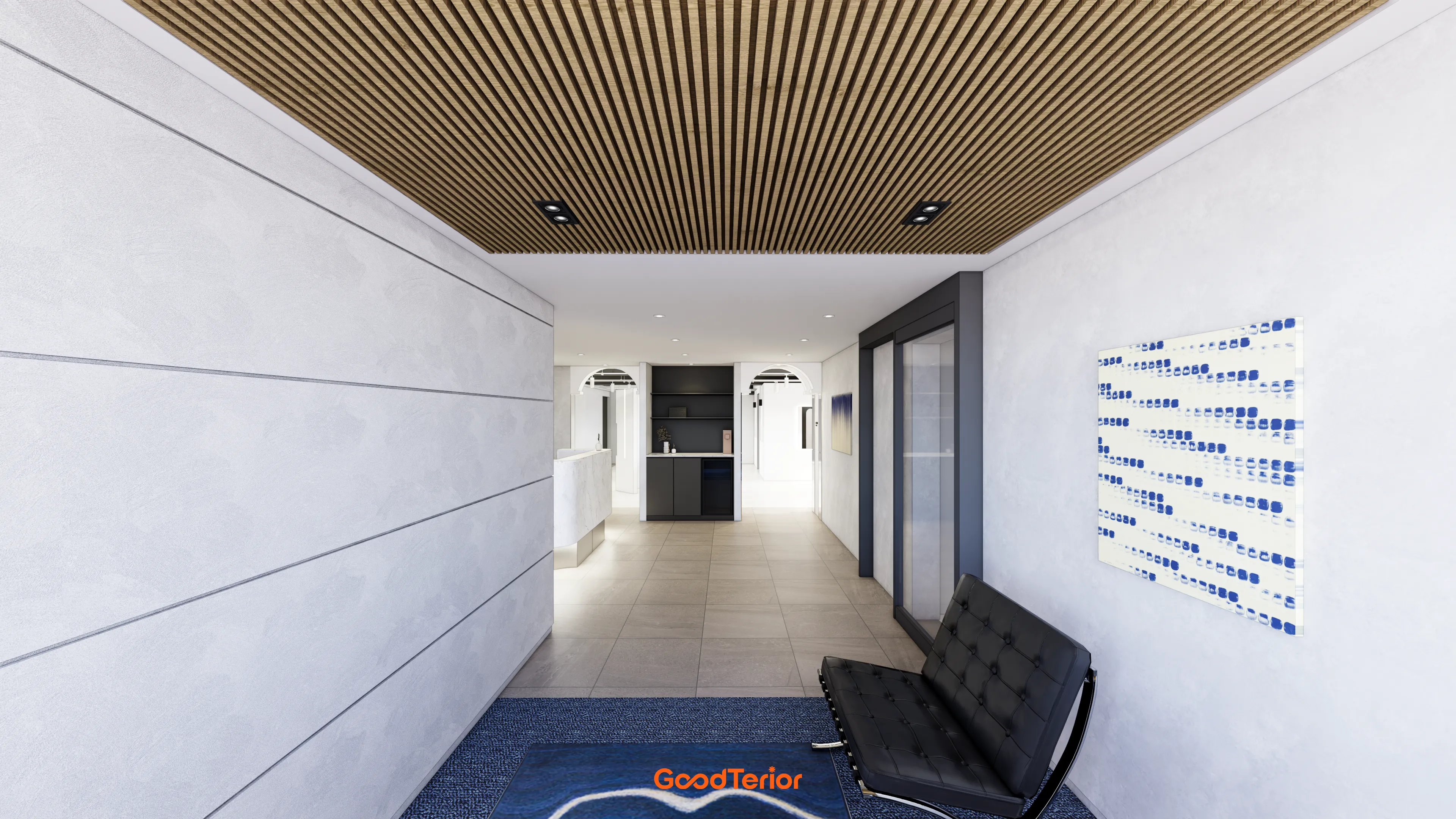 철산 46평 미용실 인테리어 디자인 12번 컷