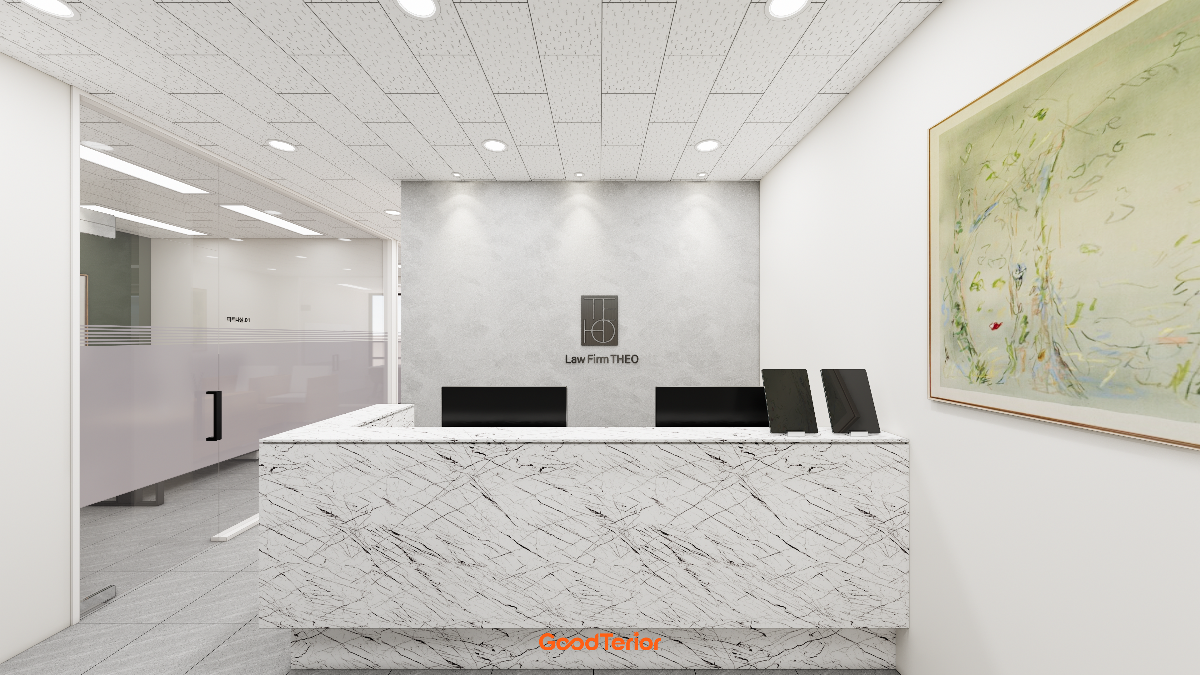 인천서구 법무법인 사무실 인테리어 디자인 4번 컷