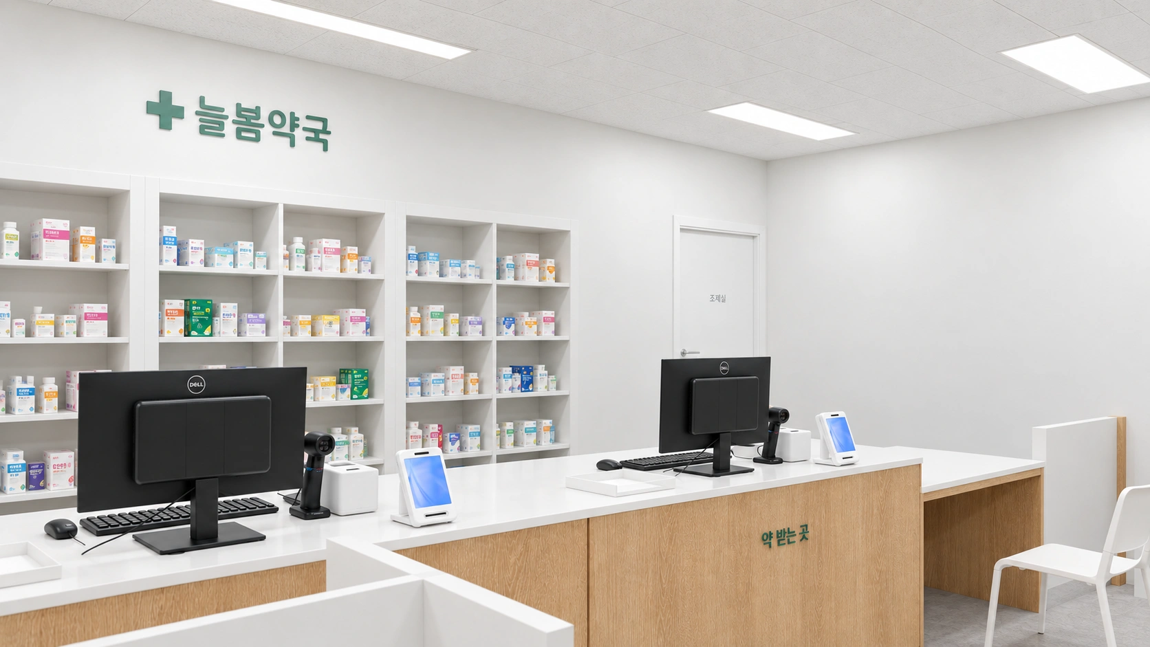 남양주 26평 약국 인테리어 디자인 6번 컷