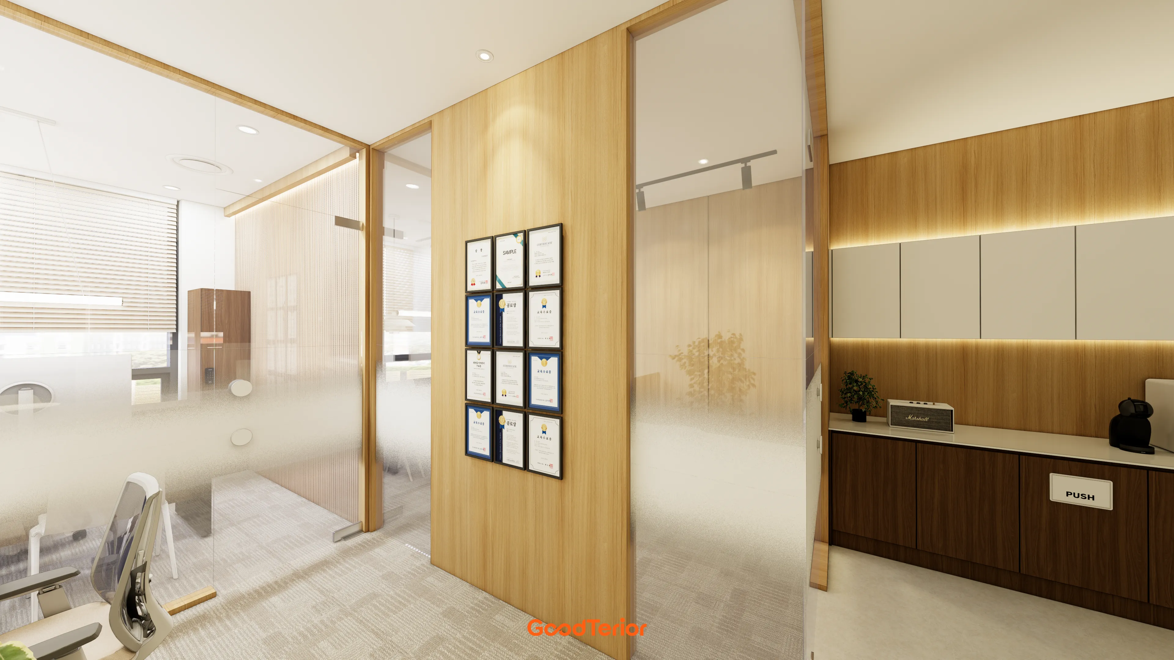 송파 13평 변호사 사무실 인테리어 디자인 5번 컷