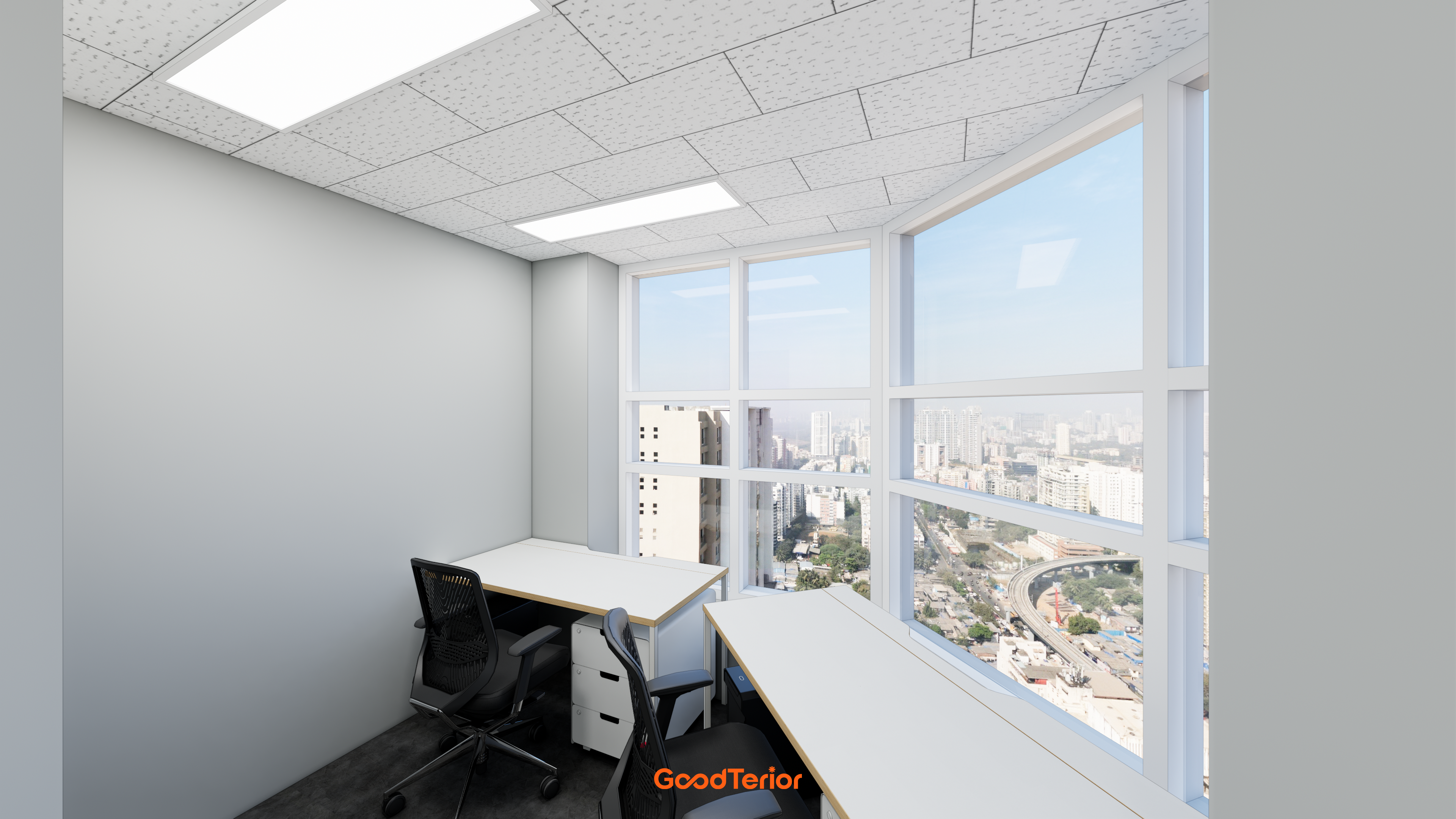 마곡 82평 공유오피스 인테리어 디자인 13번 컷