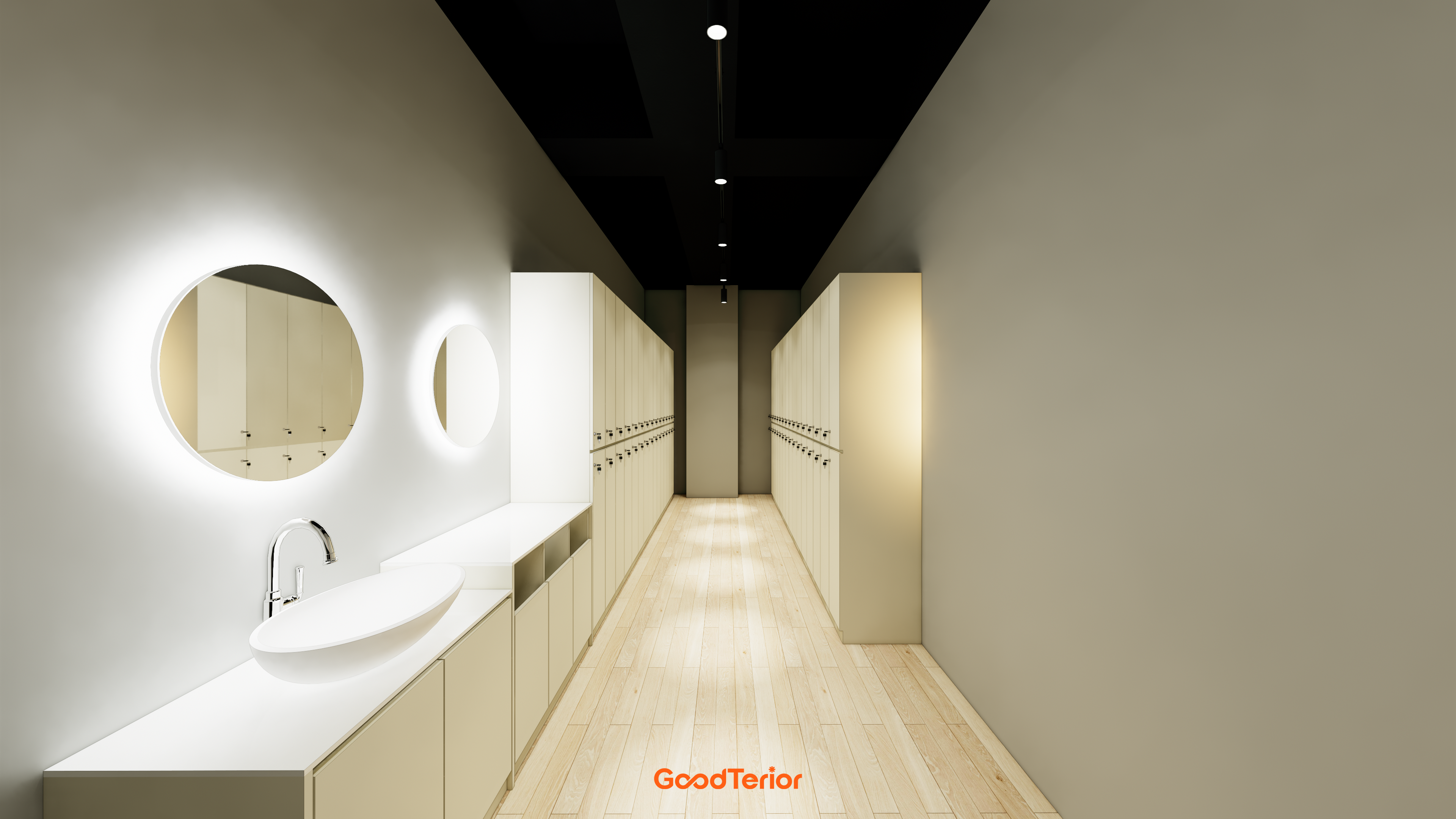 평촌 80평 커뮤니티 헬스장 디자인 3번 컷
