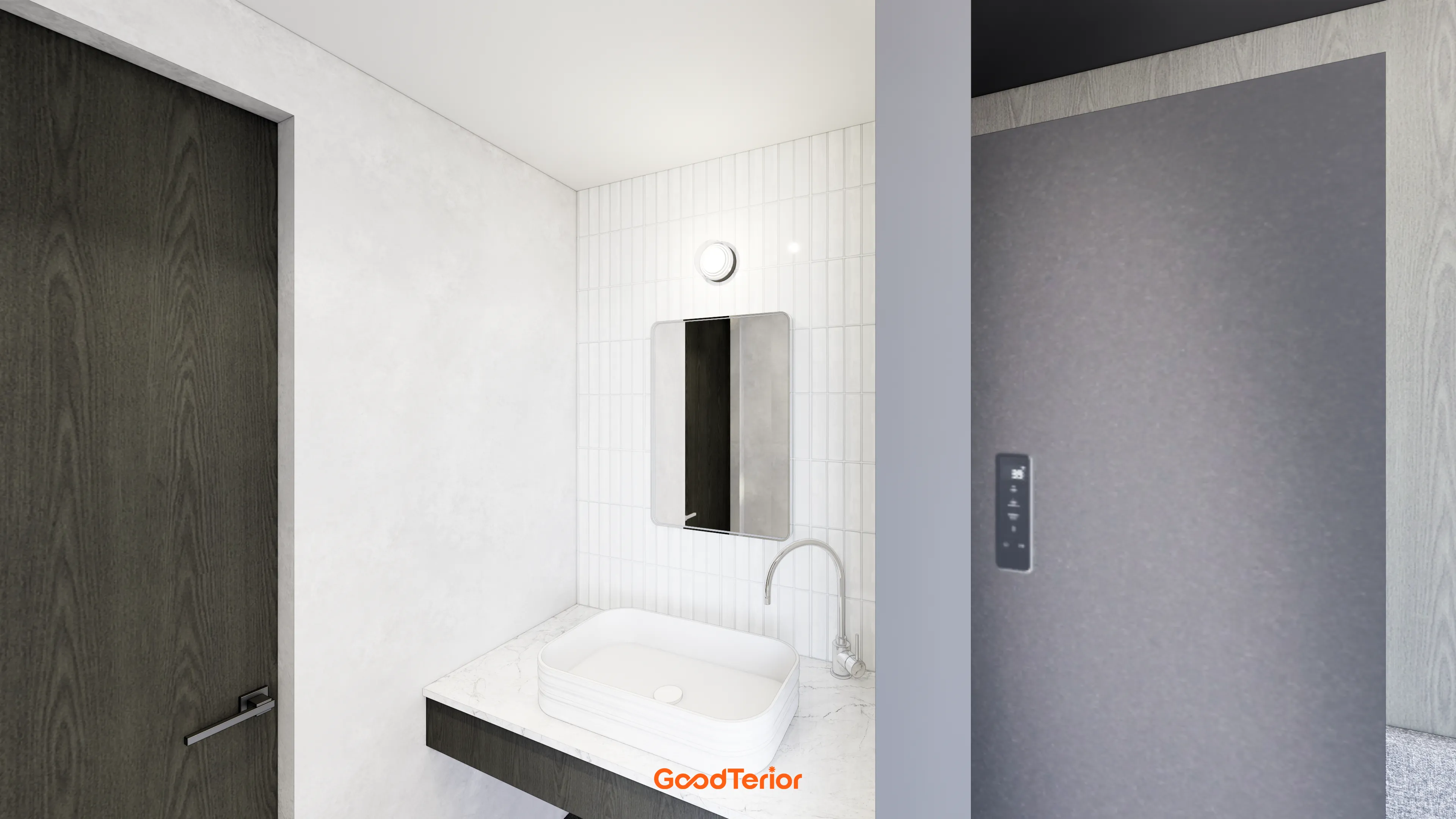 철산 46평 미용실 인테리어 디자인 9번 컷