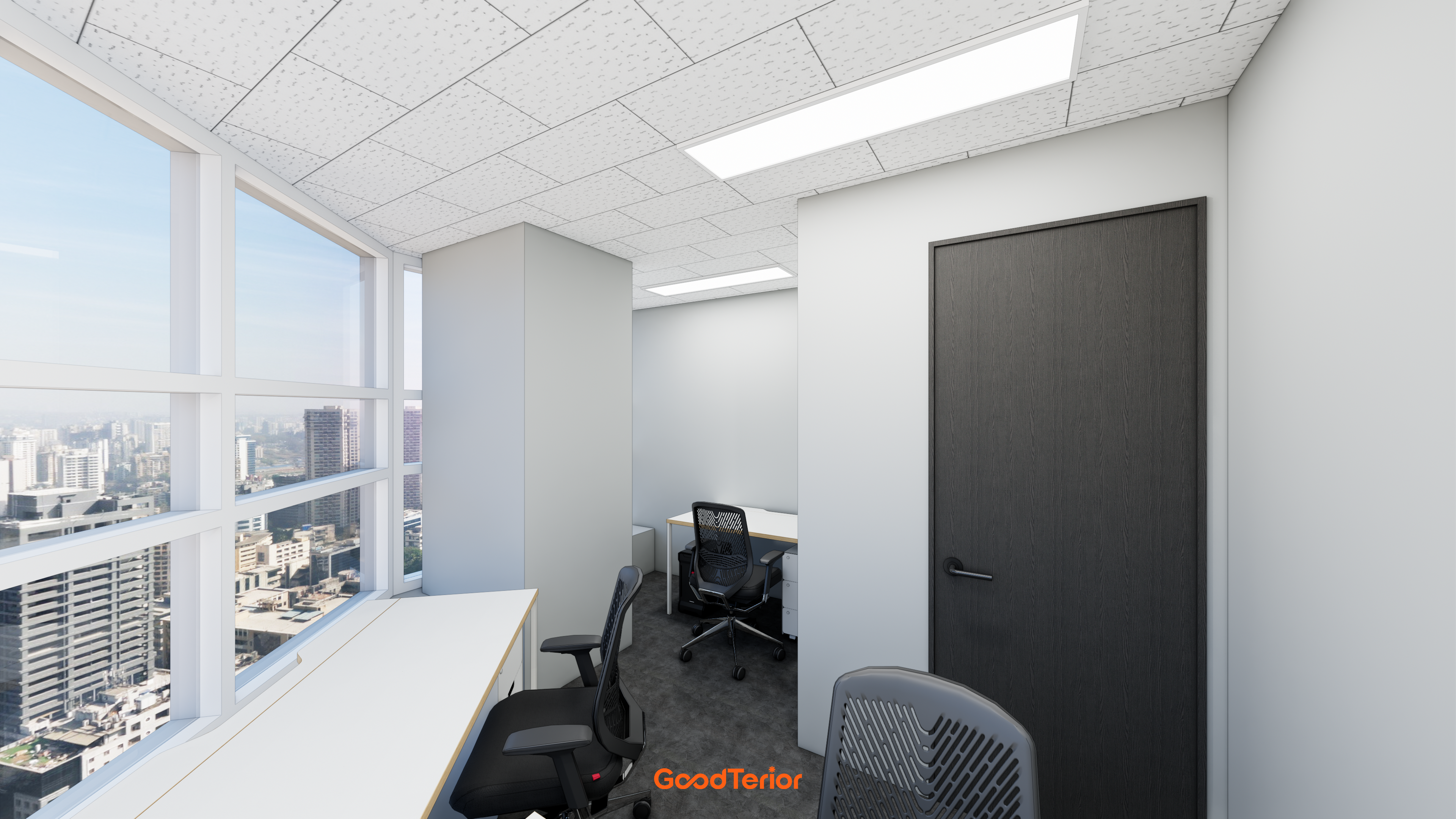 마곡 82평 공유오피스 인테리어 디자인 14번 컷