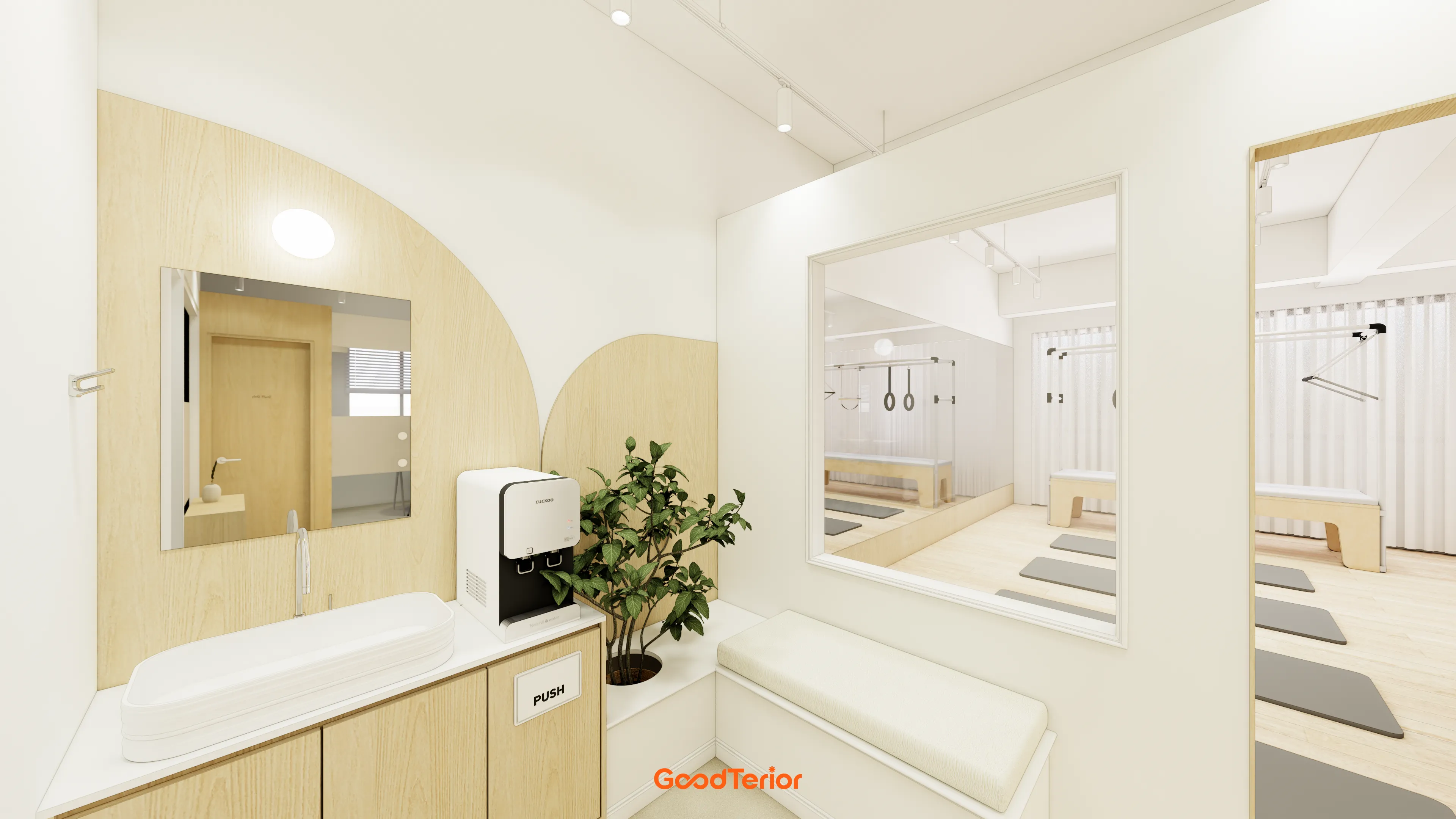 안양 21평 요가&필라테스 인테리어 디자인 15번 컷