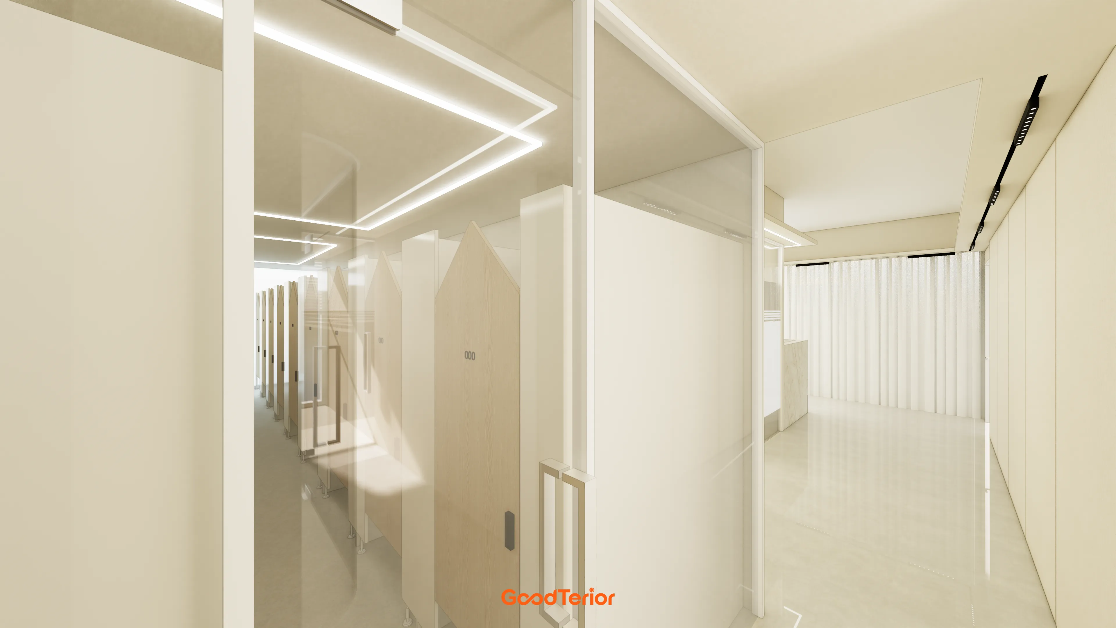 강남 48평 독서실 인테리어 디자인 11번 컷