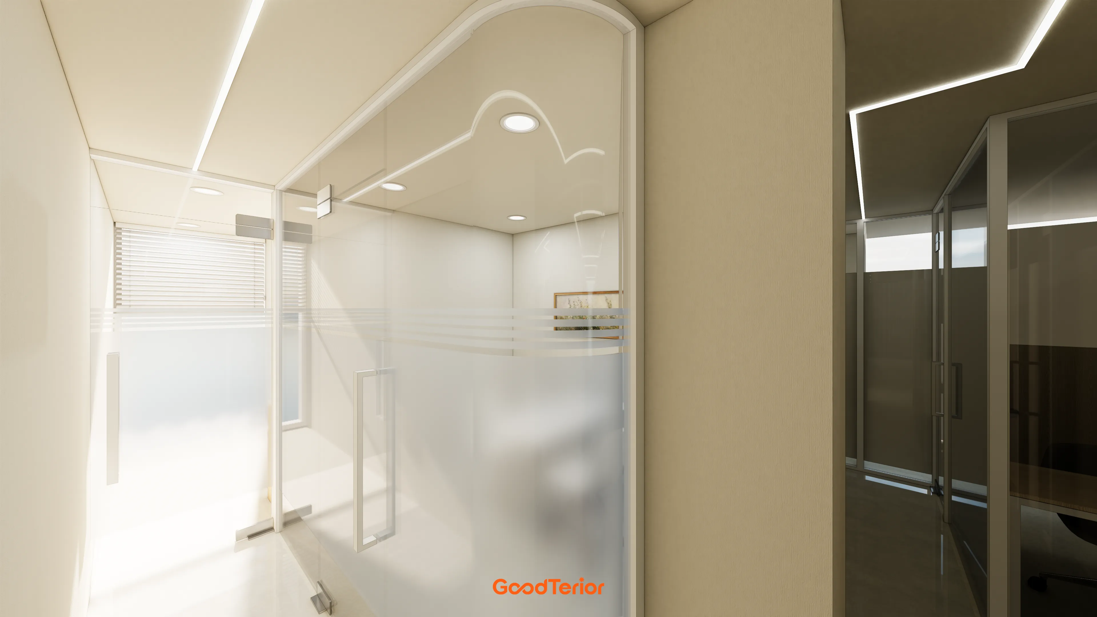 강남 48평 독서실 인테리어 디자인 8번 컷