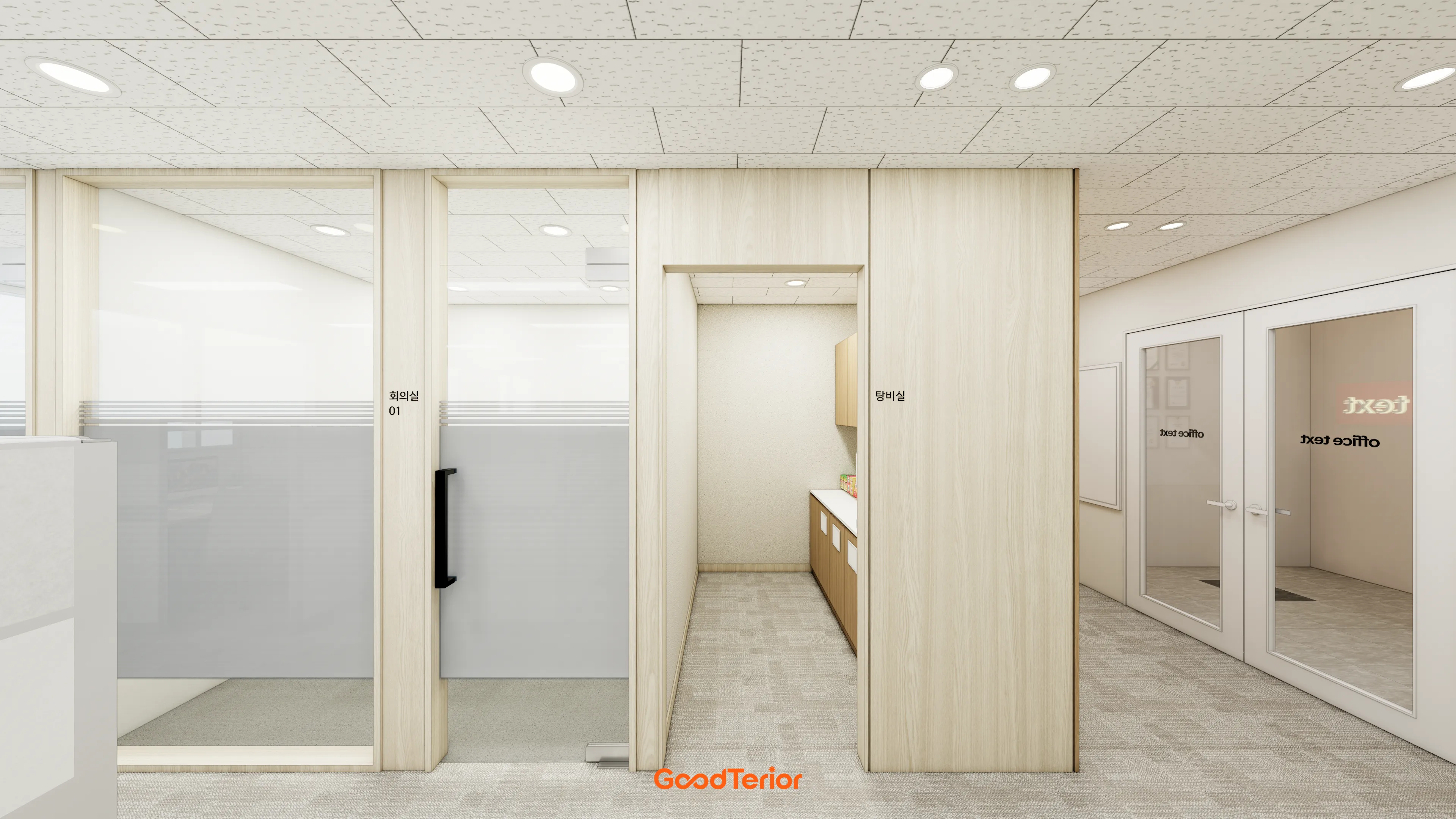 구로 생각공장 46평 사무실 인테리어 디자인 10번 컷