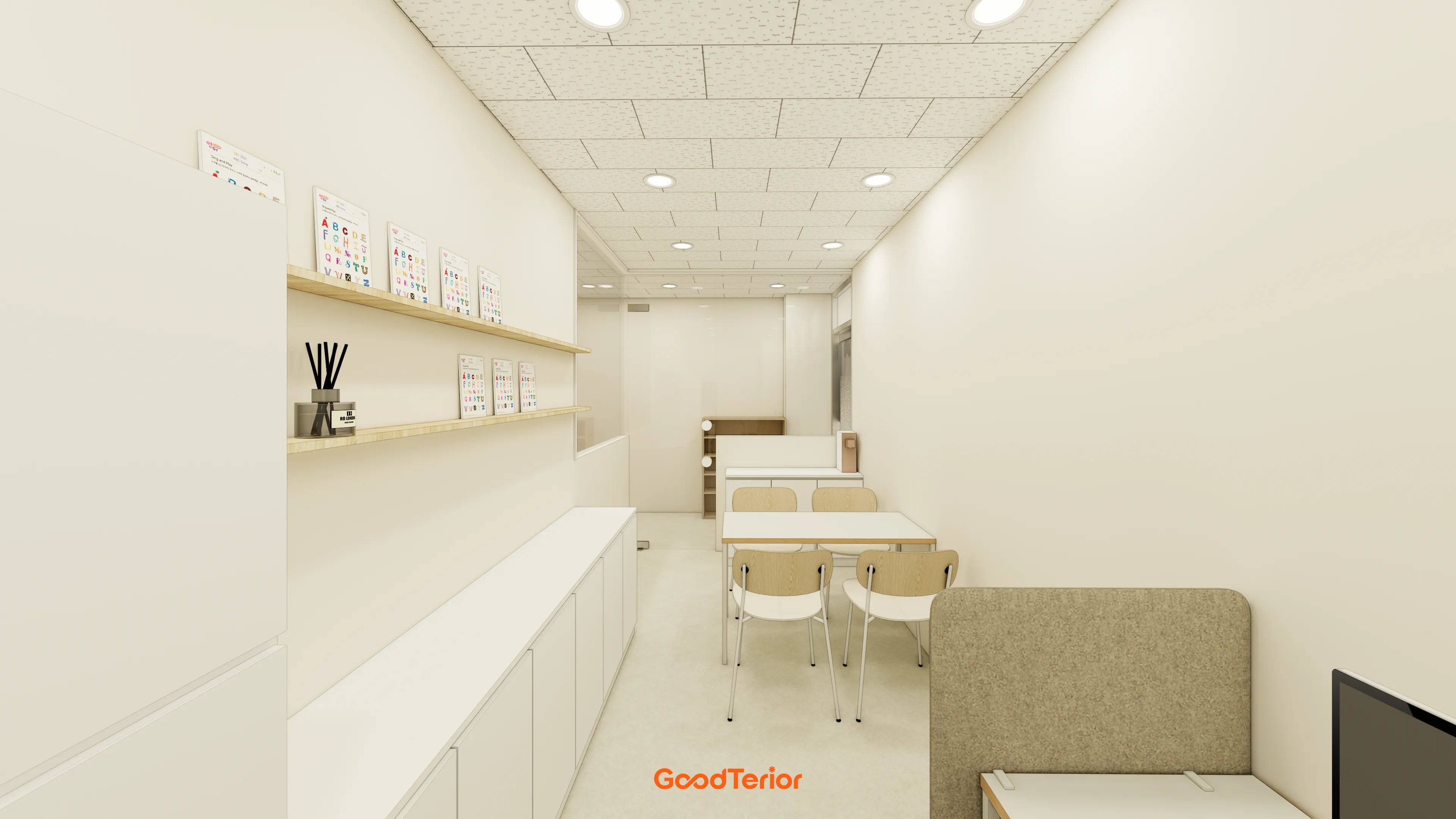 철산 21평 영수학원 인테리어 디자인 10번 컷