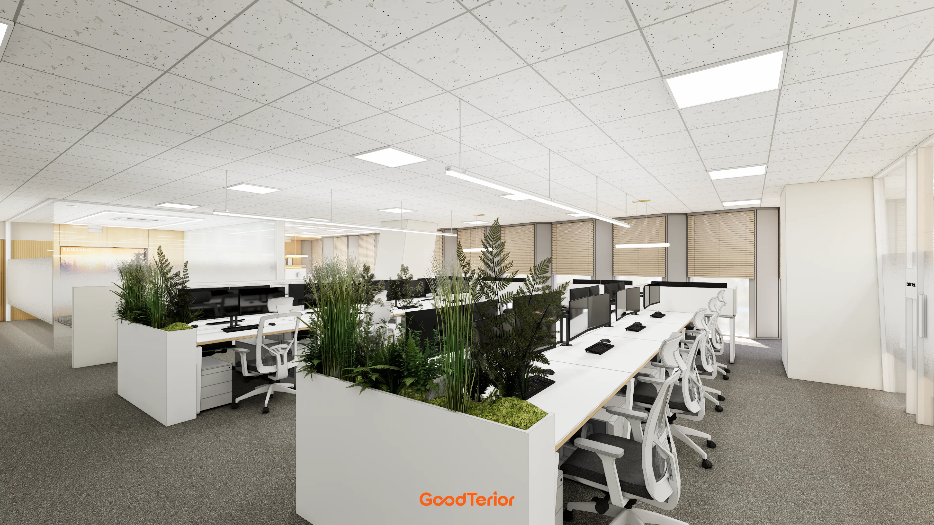 광교 O 제약회사 사무실 96평 인테리어 디자인 15번 컷