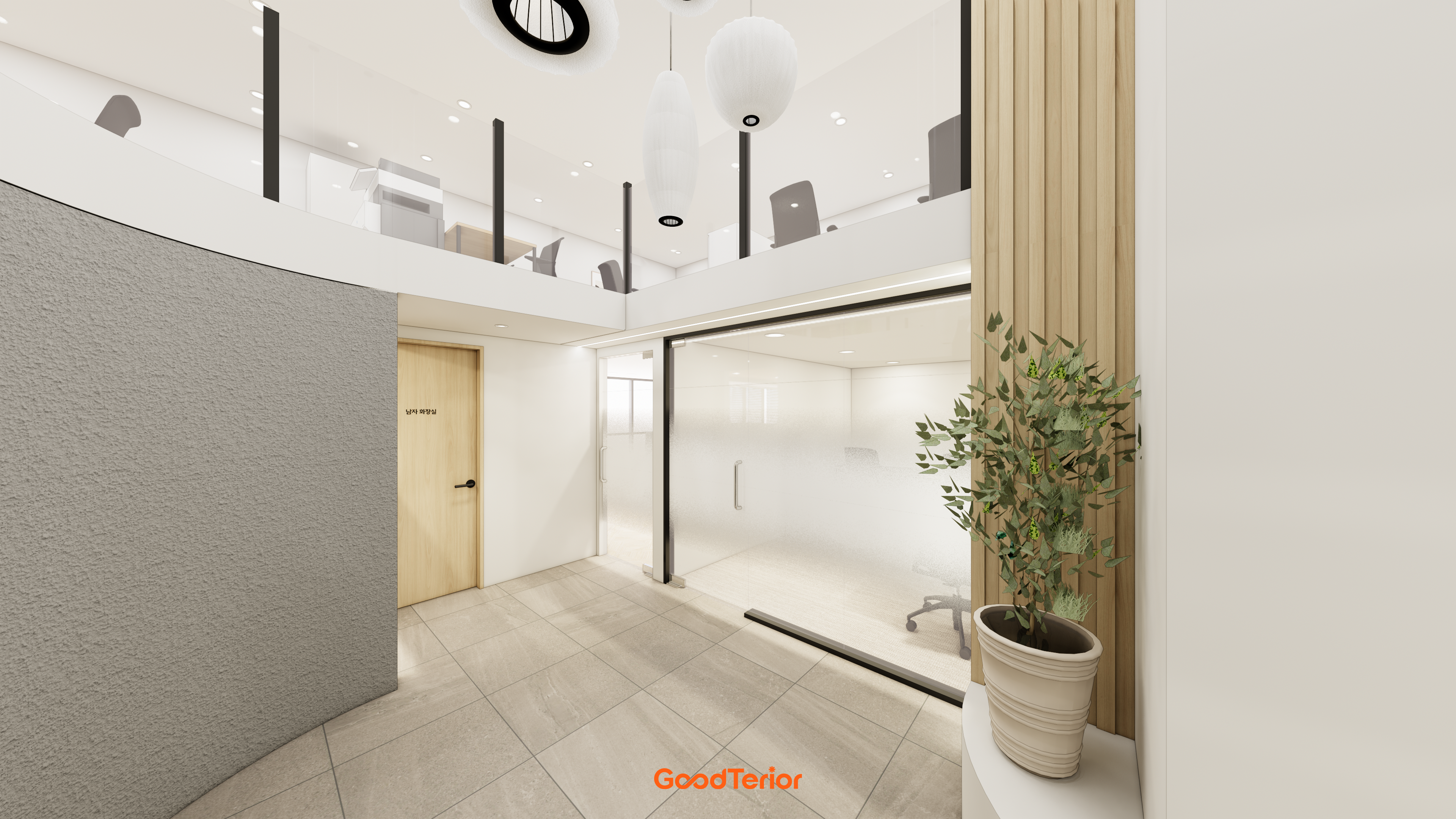 송파 35평 복층 사무실 인테리어 디자인 3번 컷