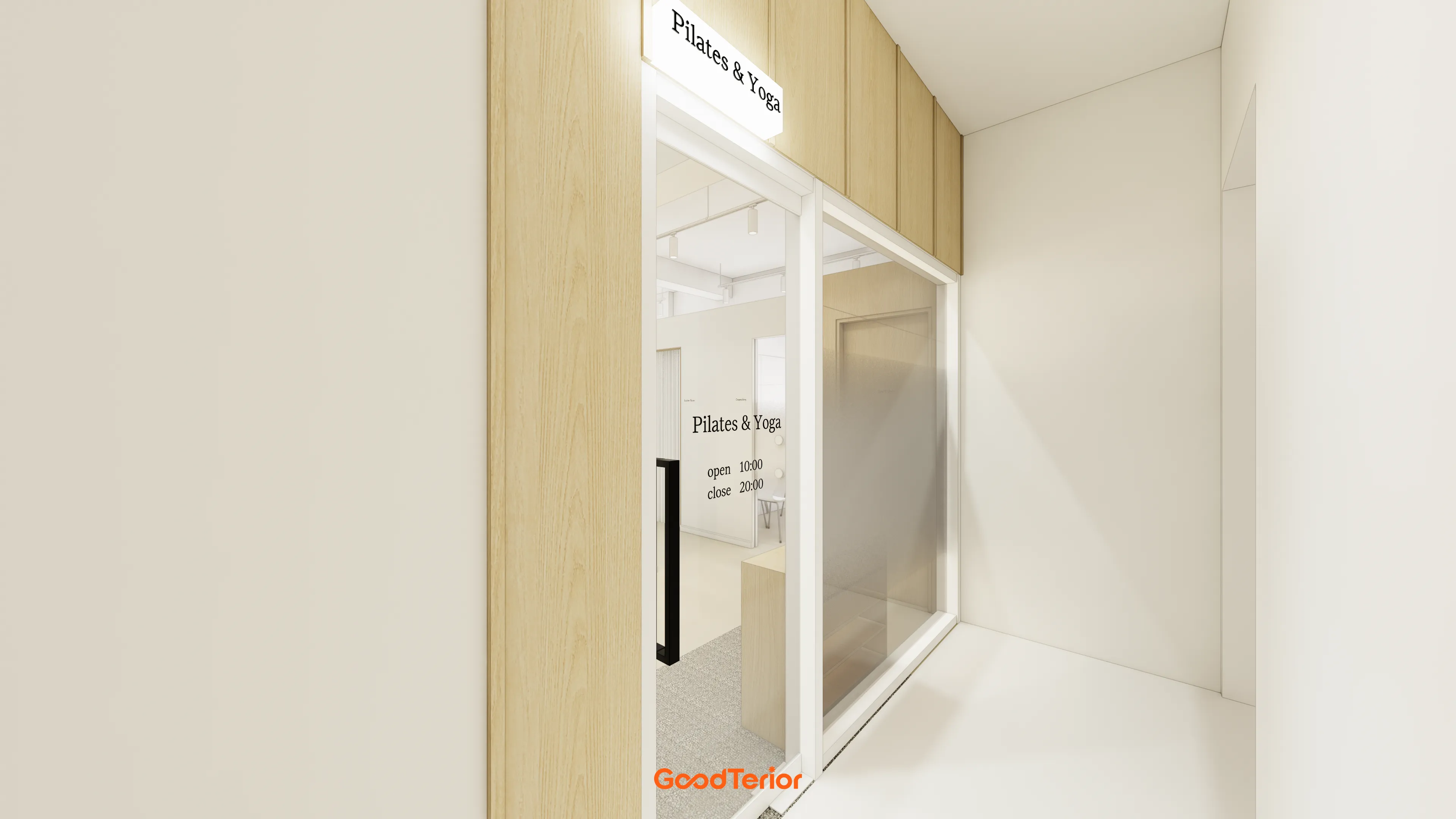 안양 21평 요가&필라테스 인테리어 디자인 1번 컷