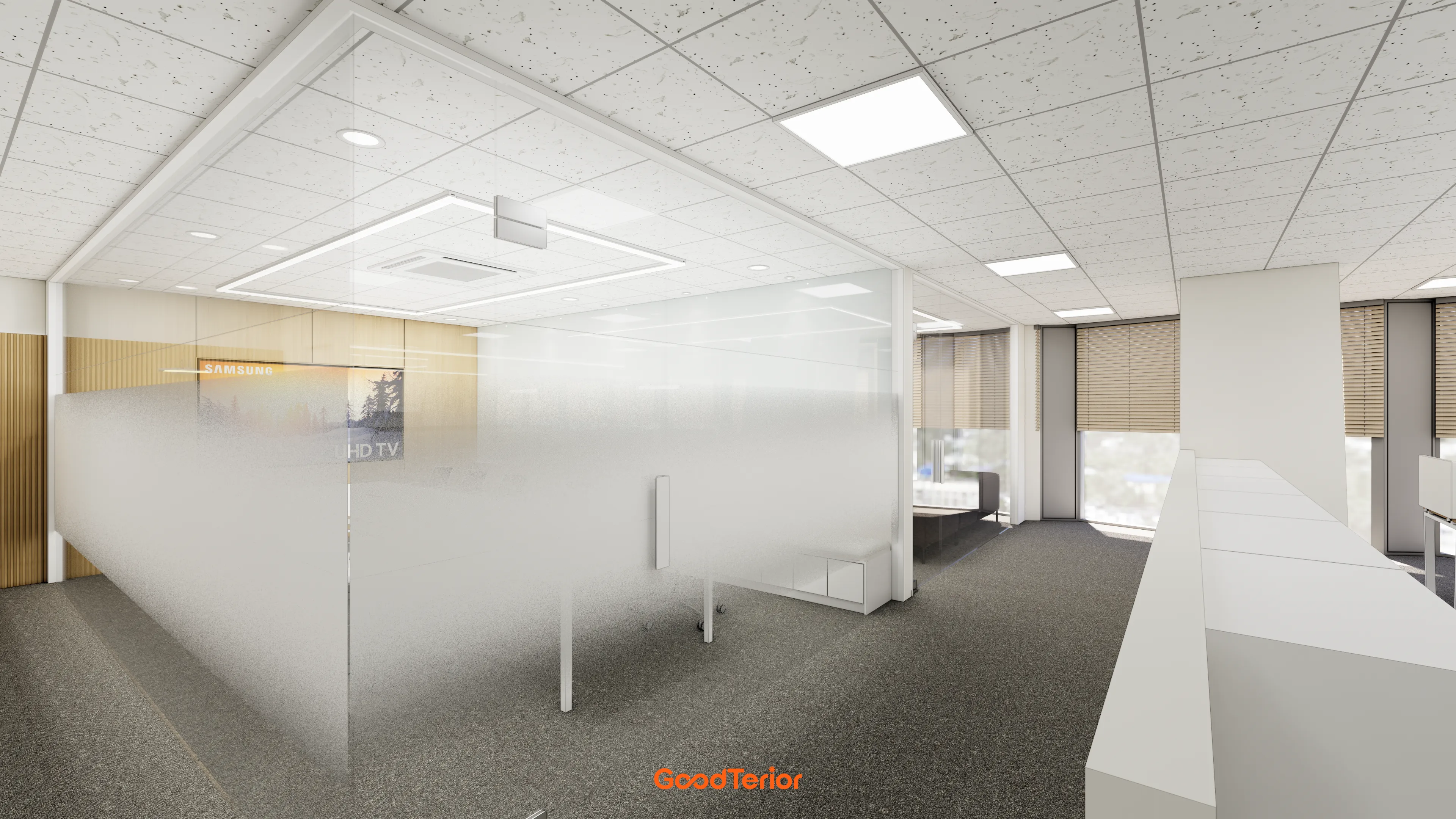 광교 O 제약회사 사무실 96평 인테리어 디자인 5번 컷