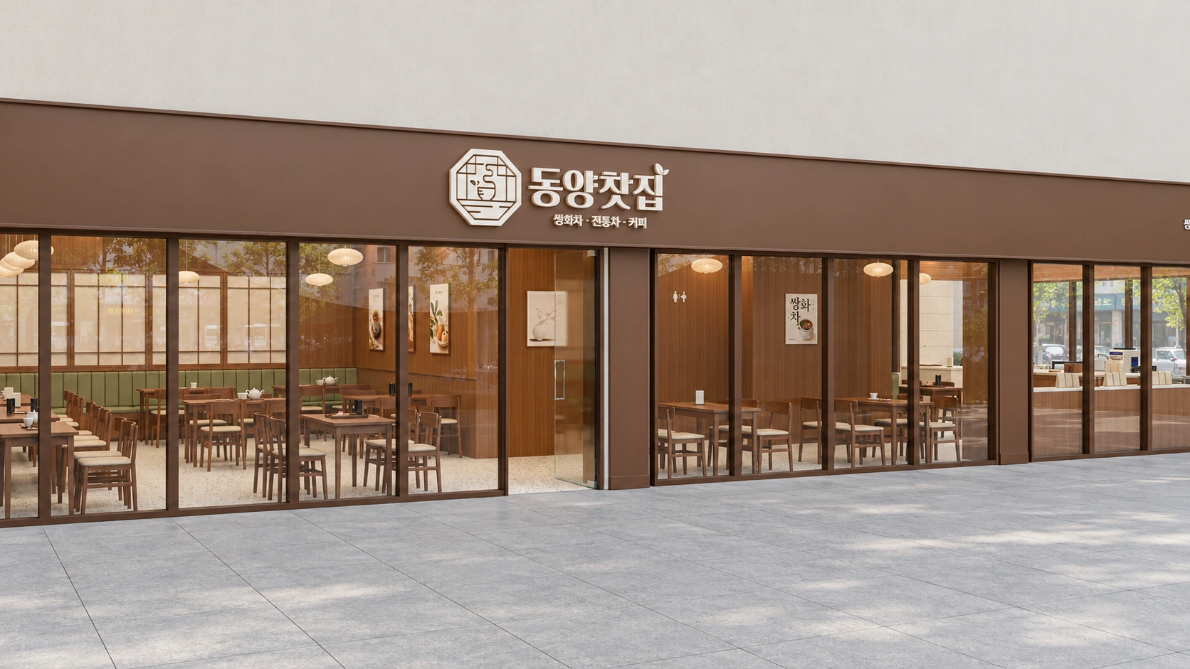 시흥 38평 프랜차이즈 찻집 인테리어 A타입 디자인 4번 컷