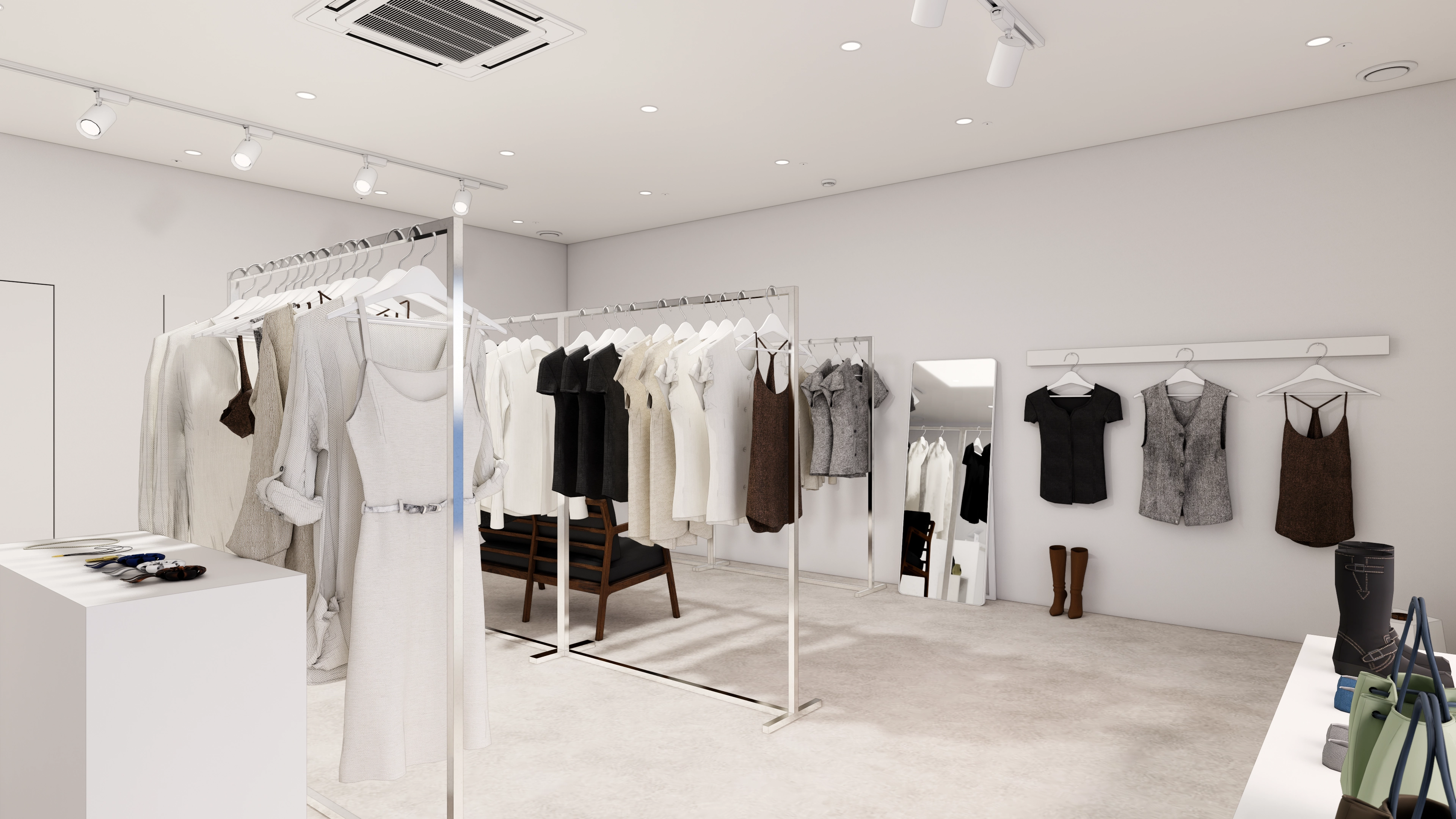 부평 20평 옷가게 인테리어 대표 이미지