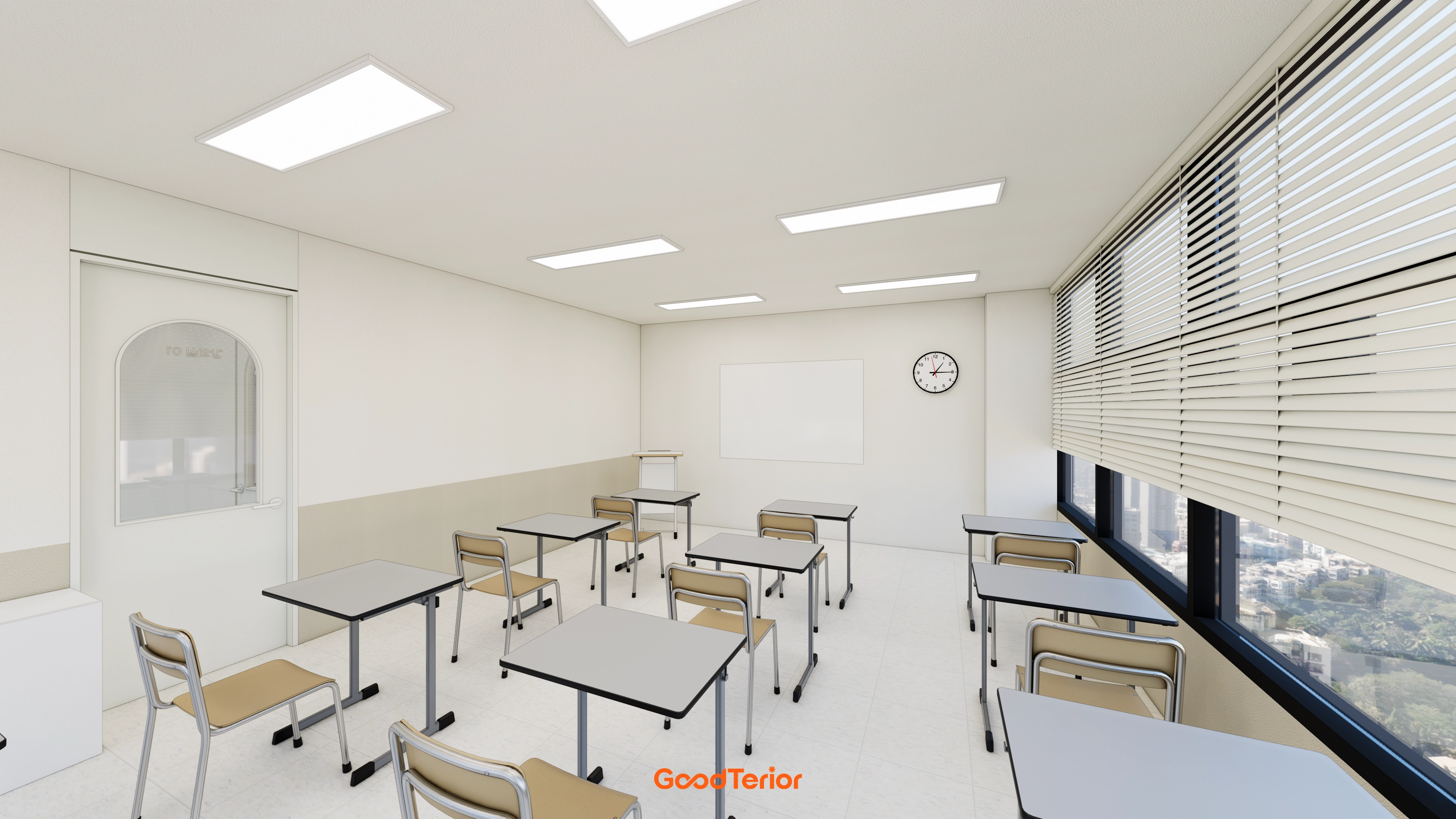 경기광주 19평 수학학원 인테리어 디자인 8번 컷